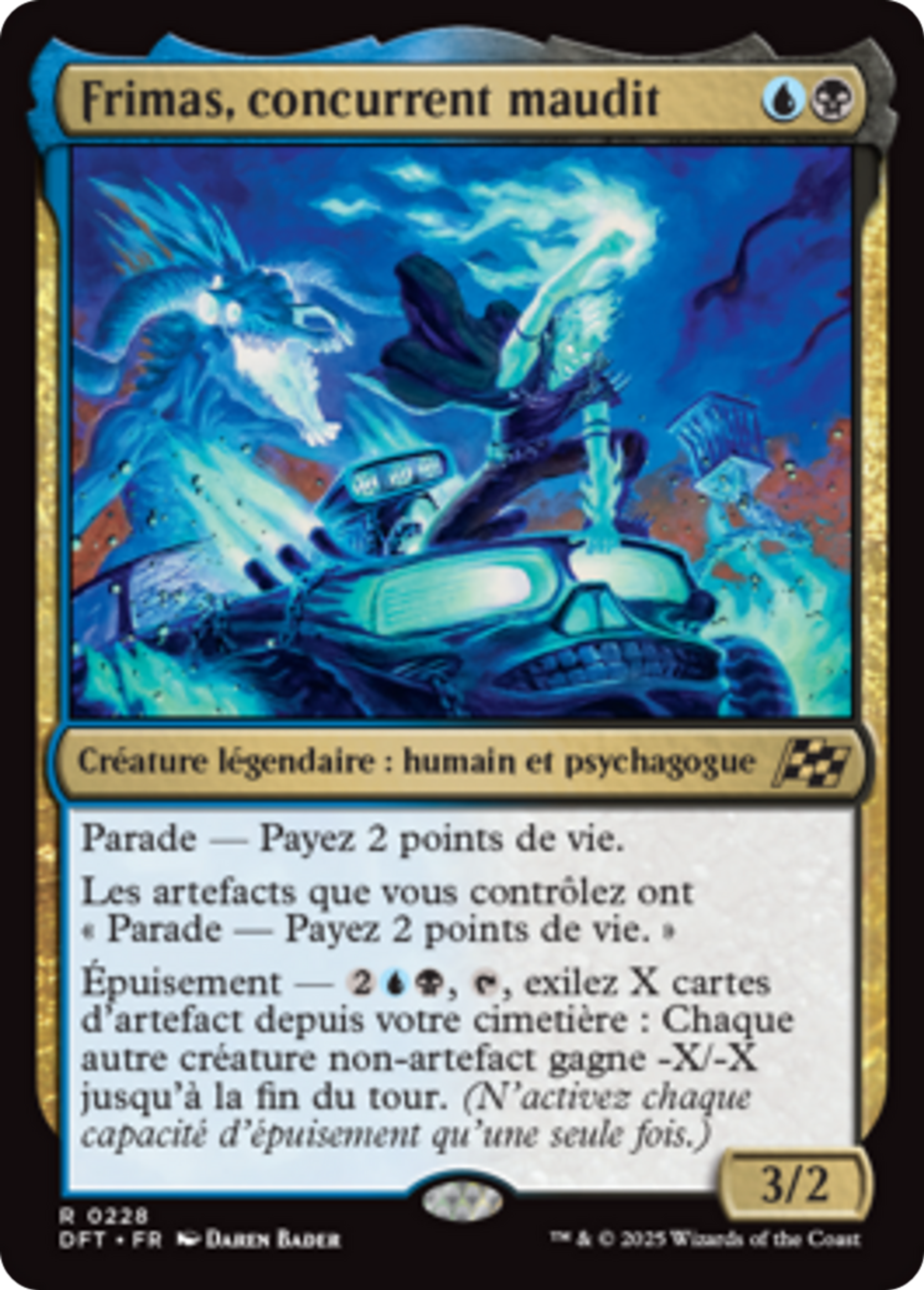 Frimas, concurrent maudit — Aetherdrift — Magic: The Gathering