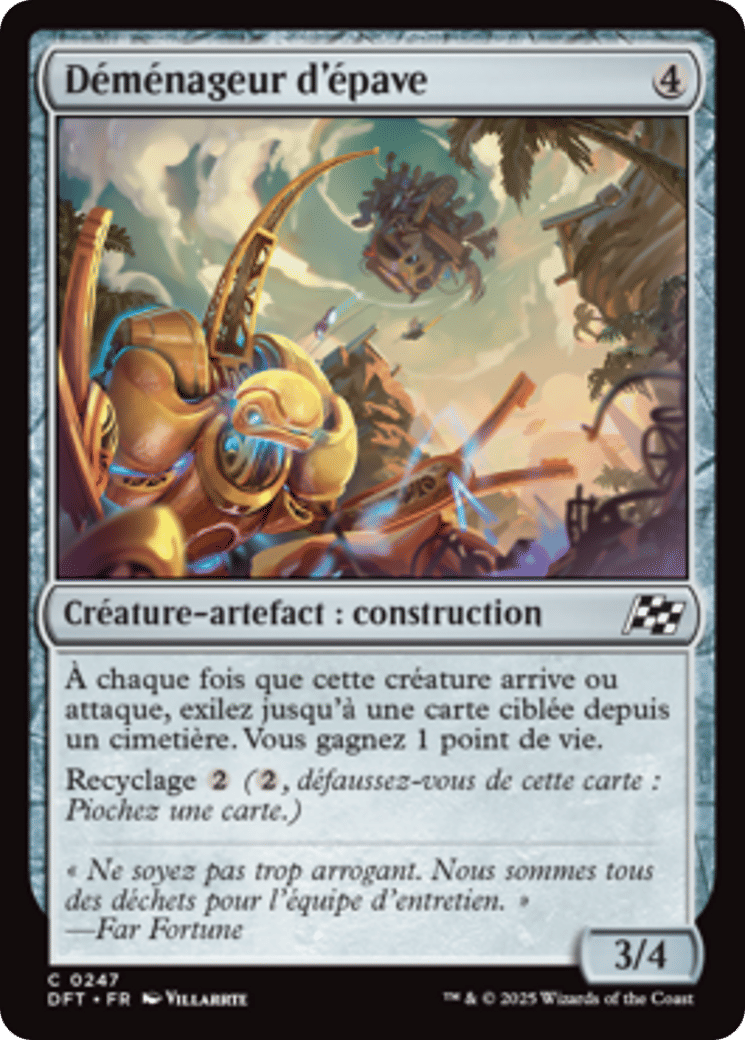 Déménageur d'épave — Aetherdrift — Magic: The Gathering