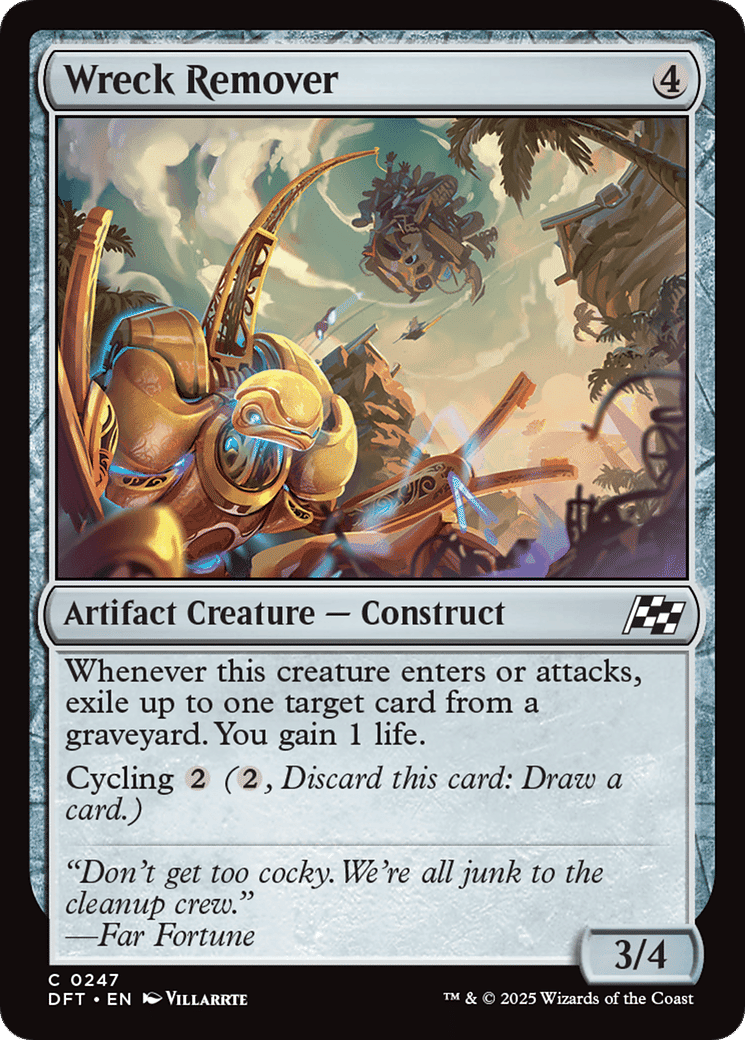 Déménageur d'épave — Aetherdrift — Magic: The Gathering