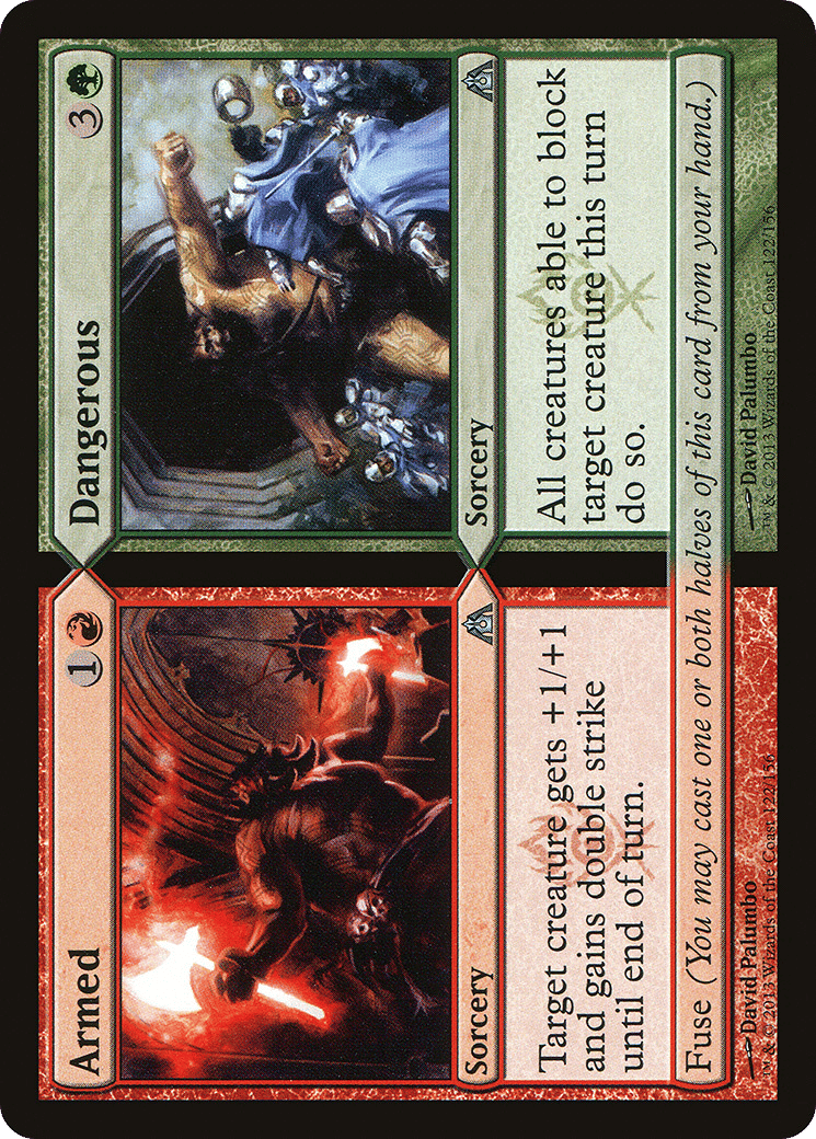 Armed // Dangerous — Dragon's Maze — Magic: The Gathering