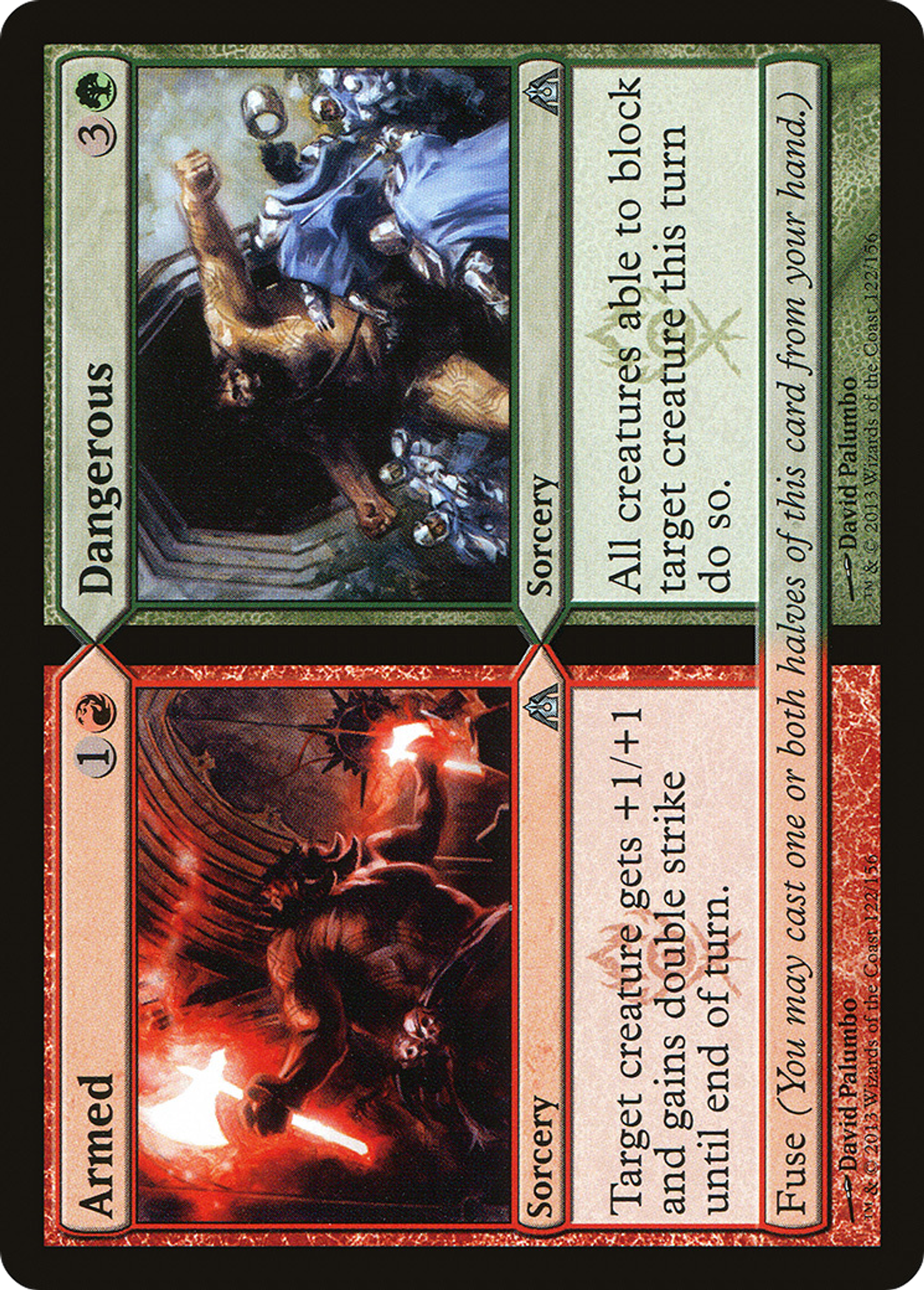 Armed // Dangerous — Dragon's Maze — Magic: The Gathering