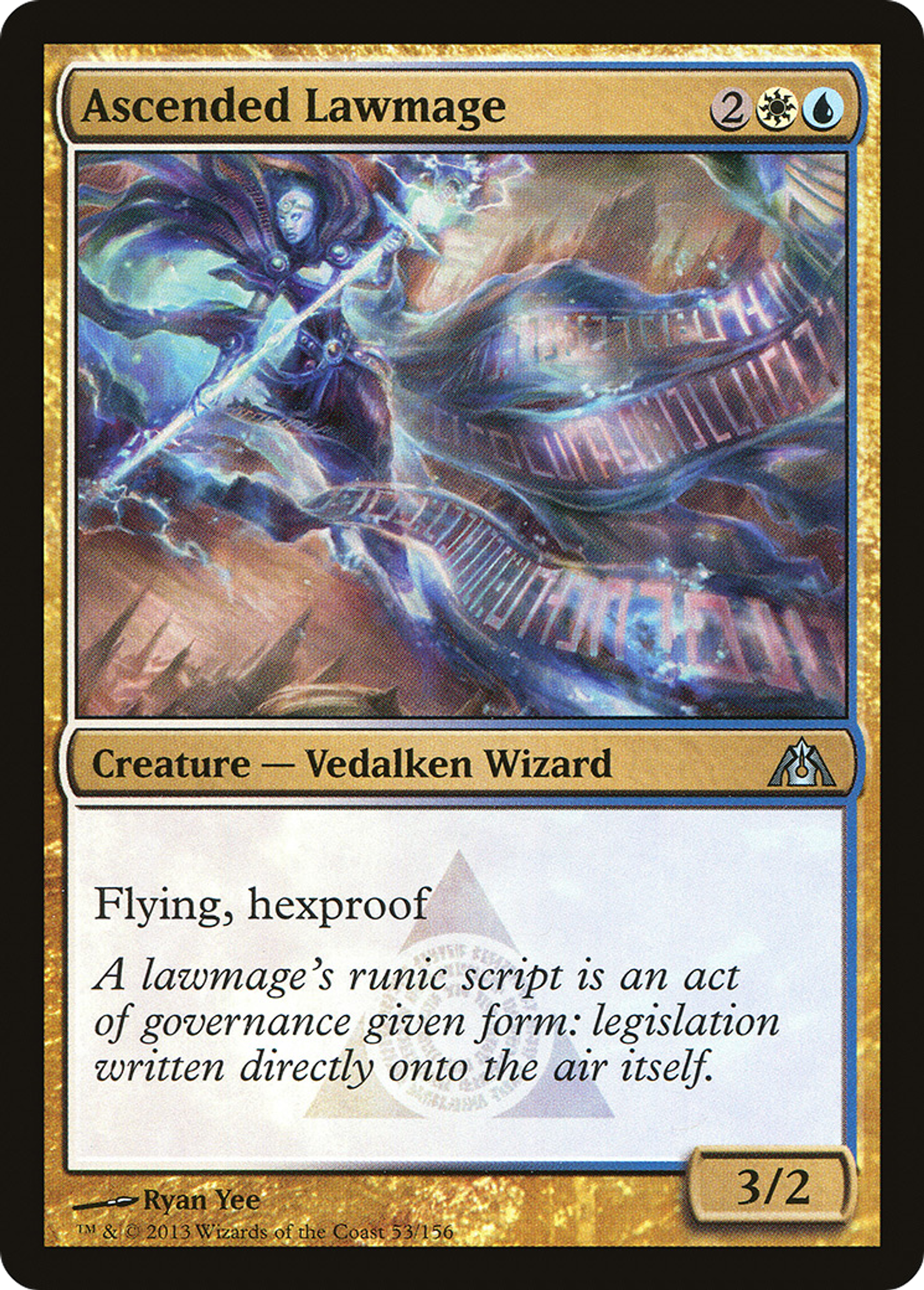 Ascended Lawmage — Dragon's Maze — Magic: The Gathering