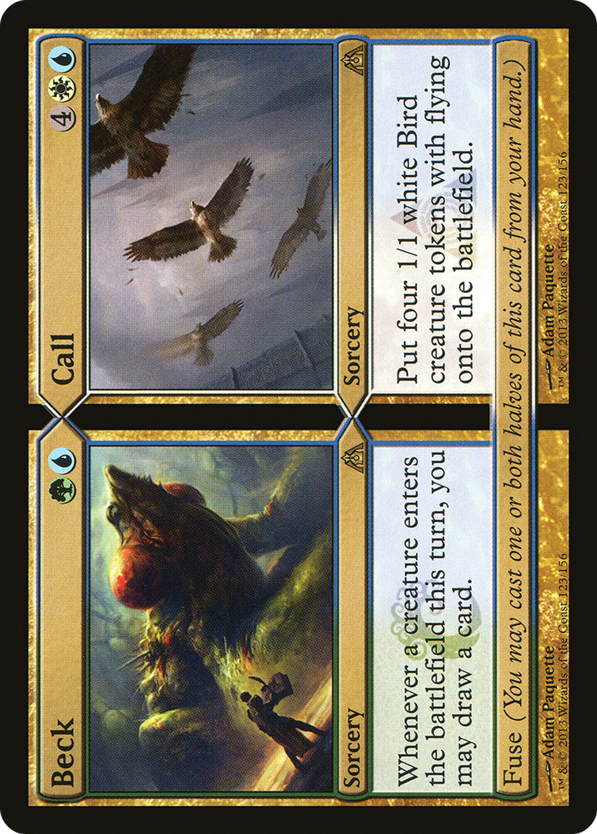 Beck // Call — Dragon's Maze — Magic: The Gathering
