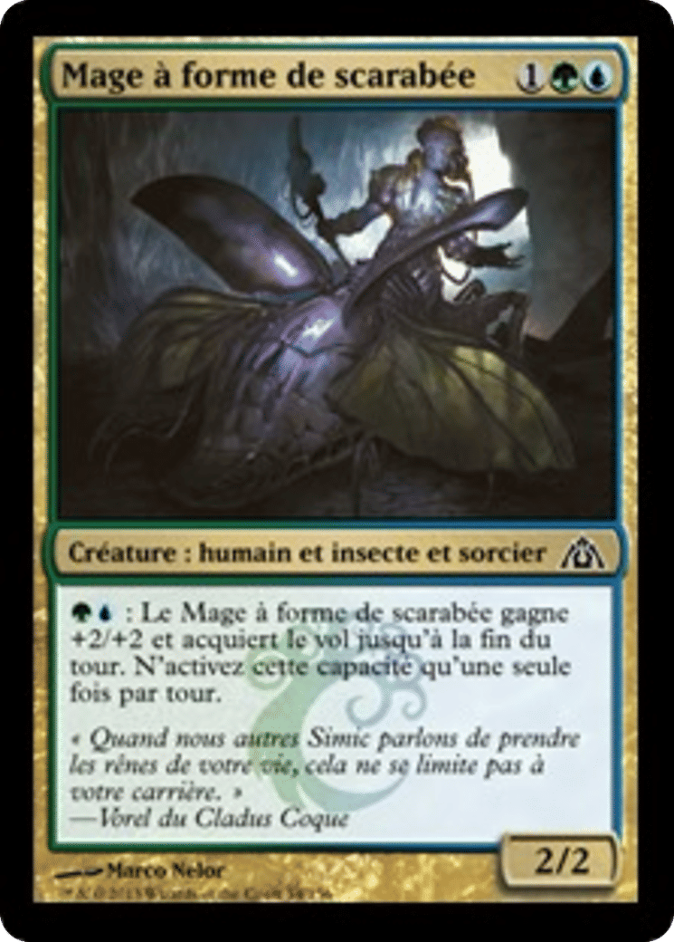 Mage à forme de scarabée — Dragon's Maze — Magic: The Gathering