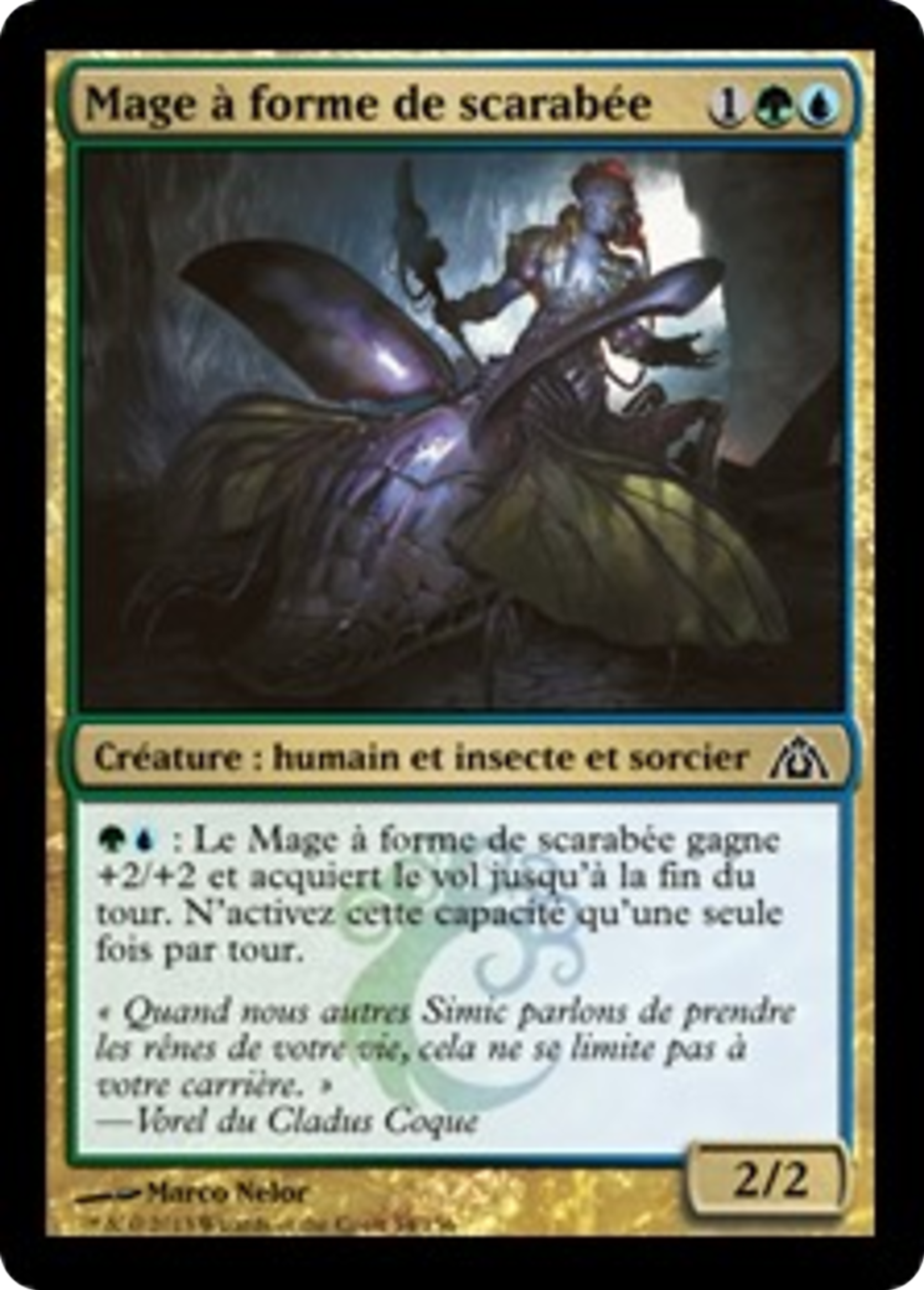 Mage à forme de scarabée — Dragon's Maze — Magic: The Gathering