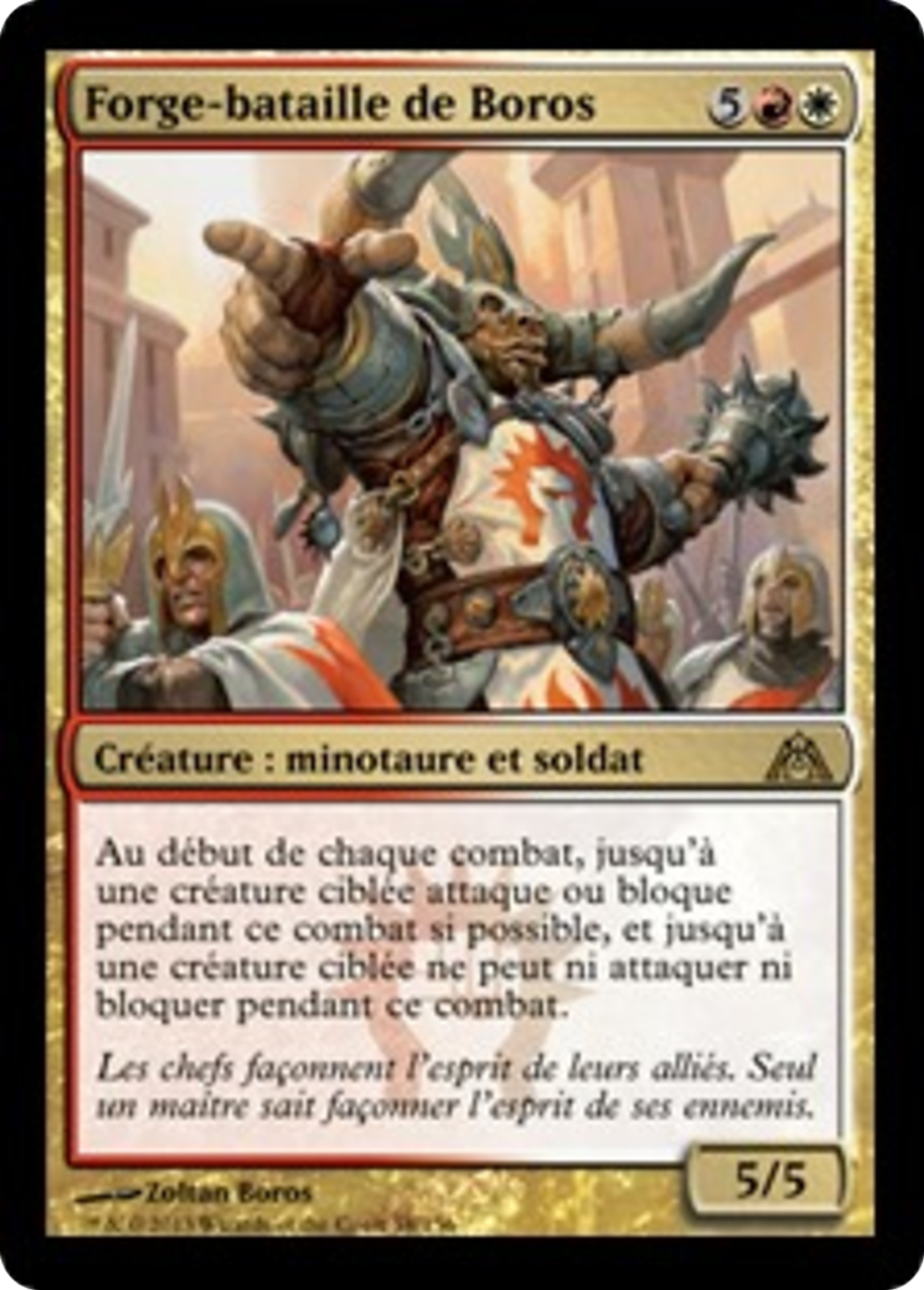 Forge-bataille de Boros — Dragon's Maze — Magic: The Gathering