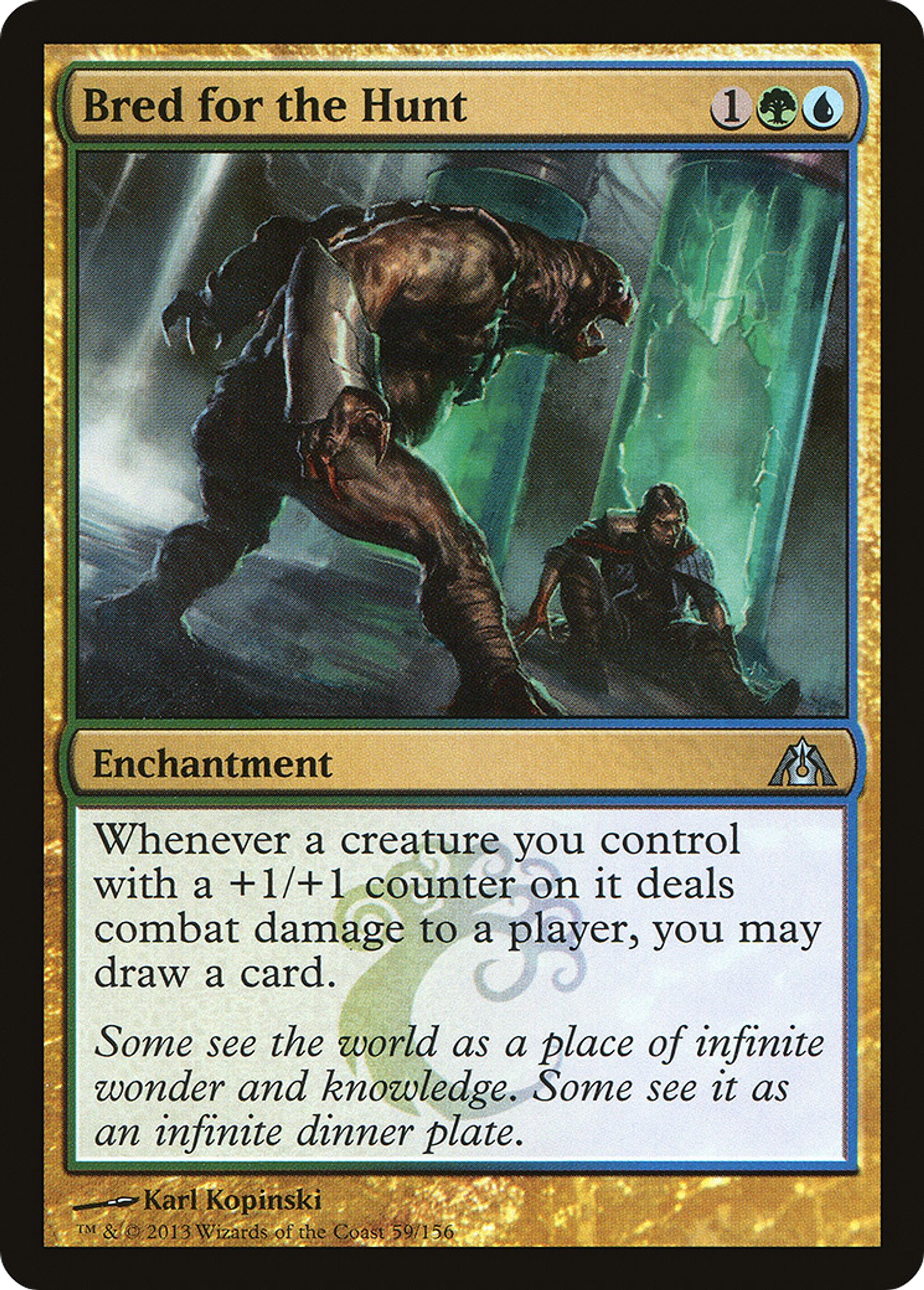 Bred for the Hunt — Dragon's Maze — Magic: The Gathering