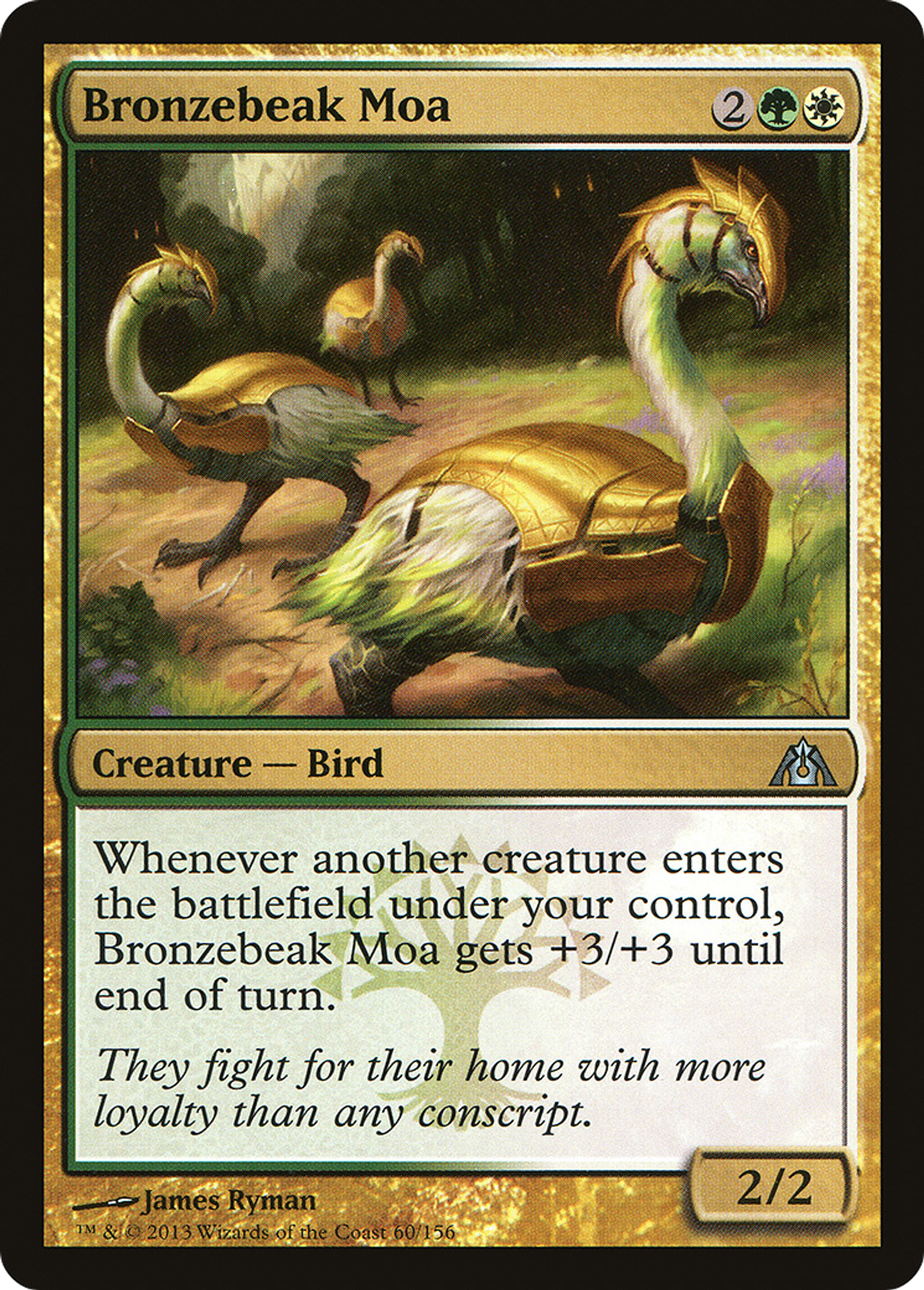 Bronzebeak Moa — Dragon's Maze — Magic: The Gathering