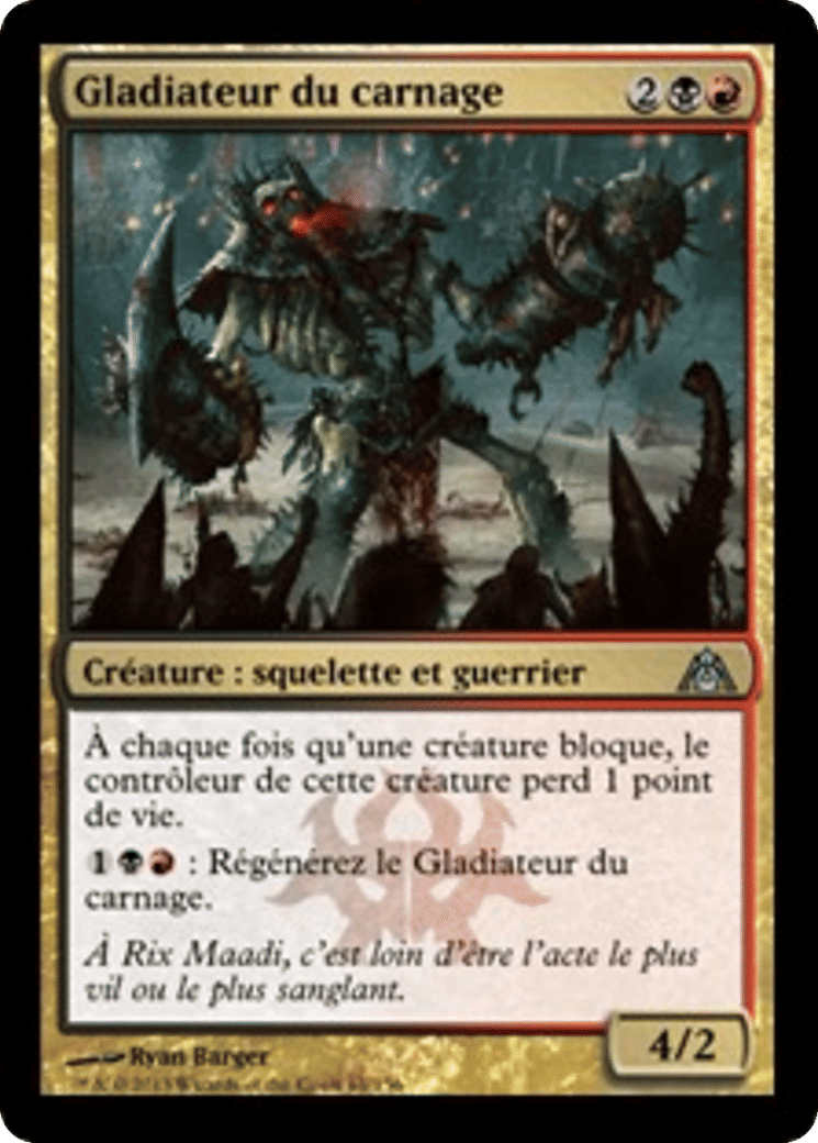 Gladiateur du carnage — Dragon's Maze — Magic: The Gathering
