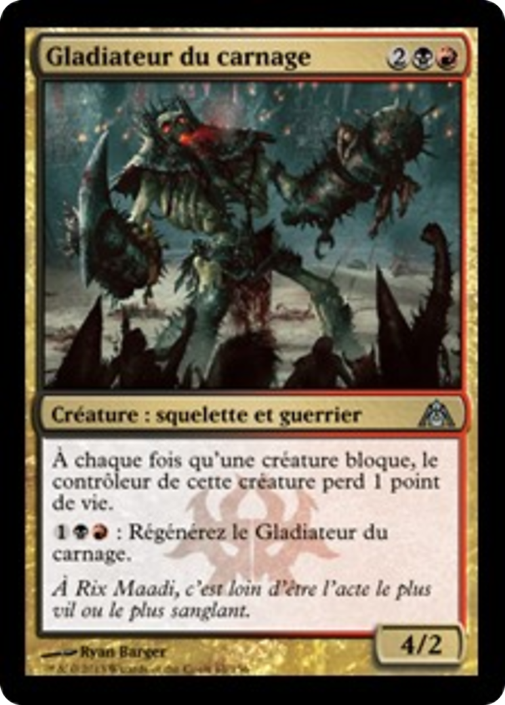 Gladiateur du carnage — Dragon's Maze — Magic: The Gathering