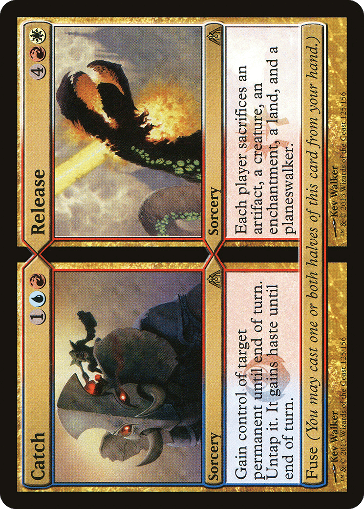 Catch // Release — Dragon's Maze — Magic: The Gathering