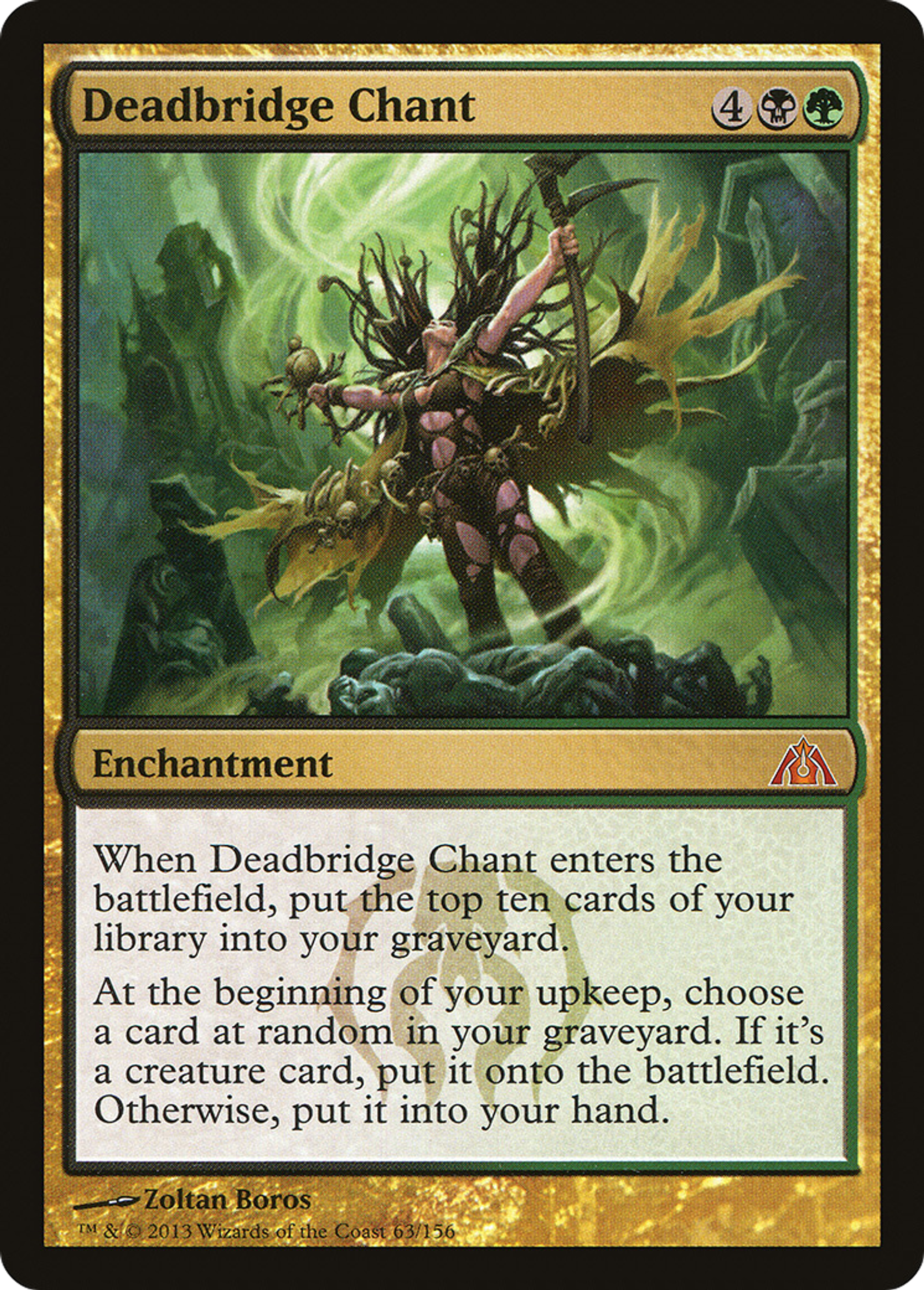 Deadbridge Chant — Dragon's Maze — Magic: The Gathering
