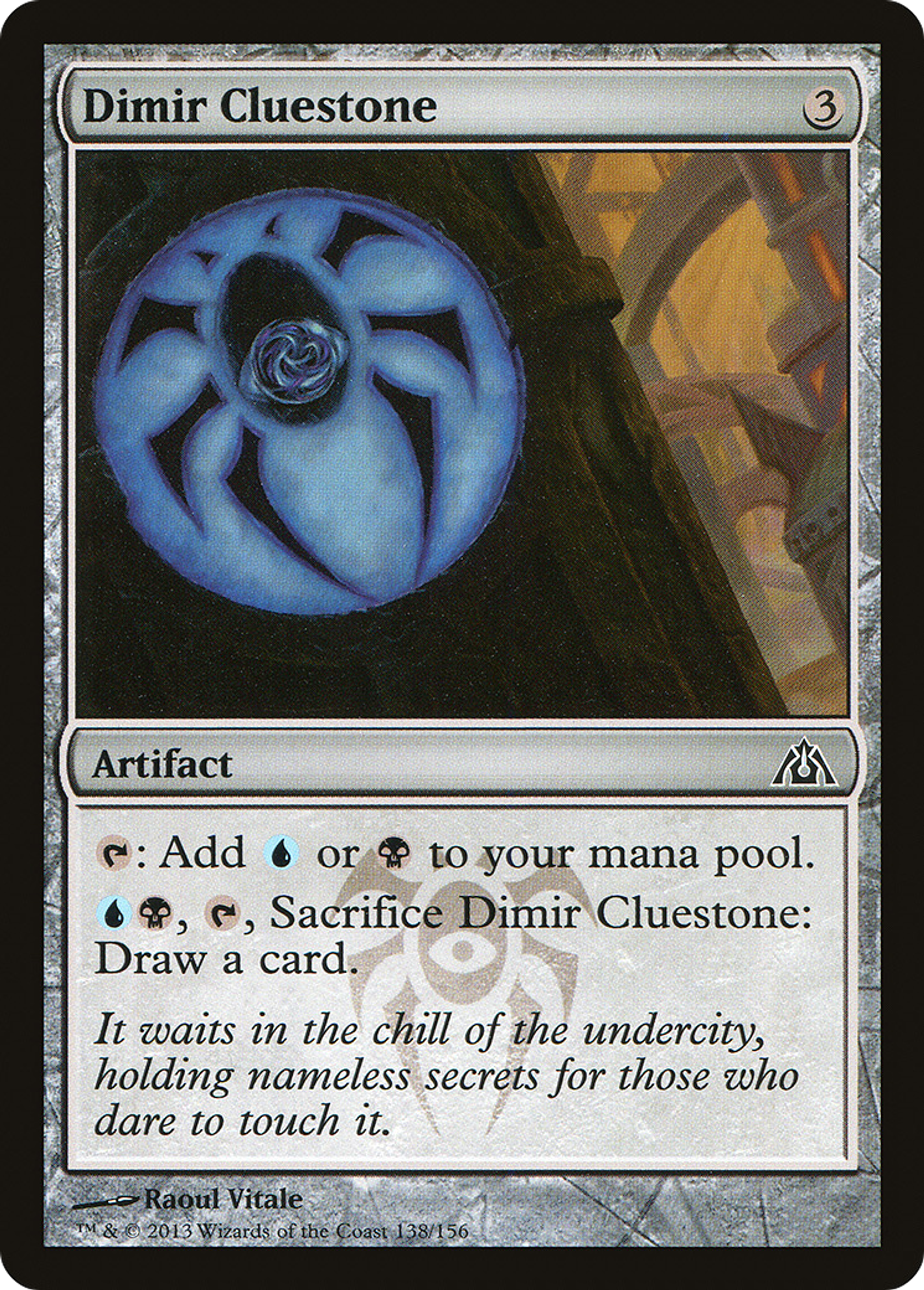 Dimir Cluestone — Dragon's Maze — Magic: The Gathering