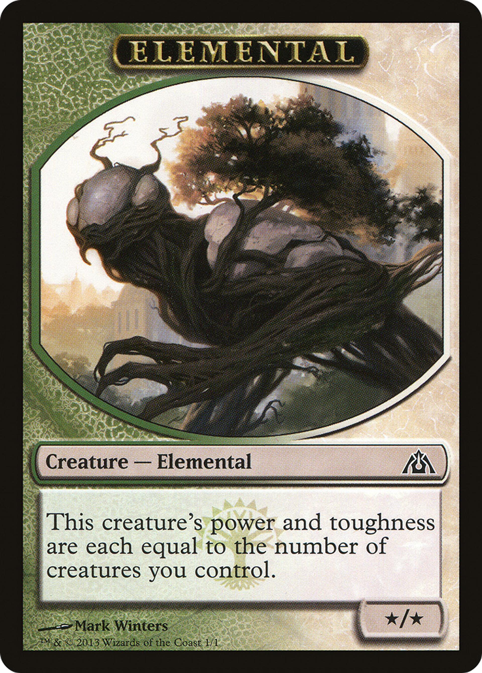 Elemental — Dragon's Maze — Magic: The Gathering
