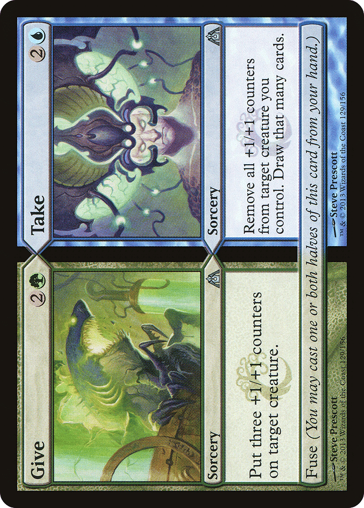 Give // Take — Dragon's Maze — Magic: The Gathering