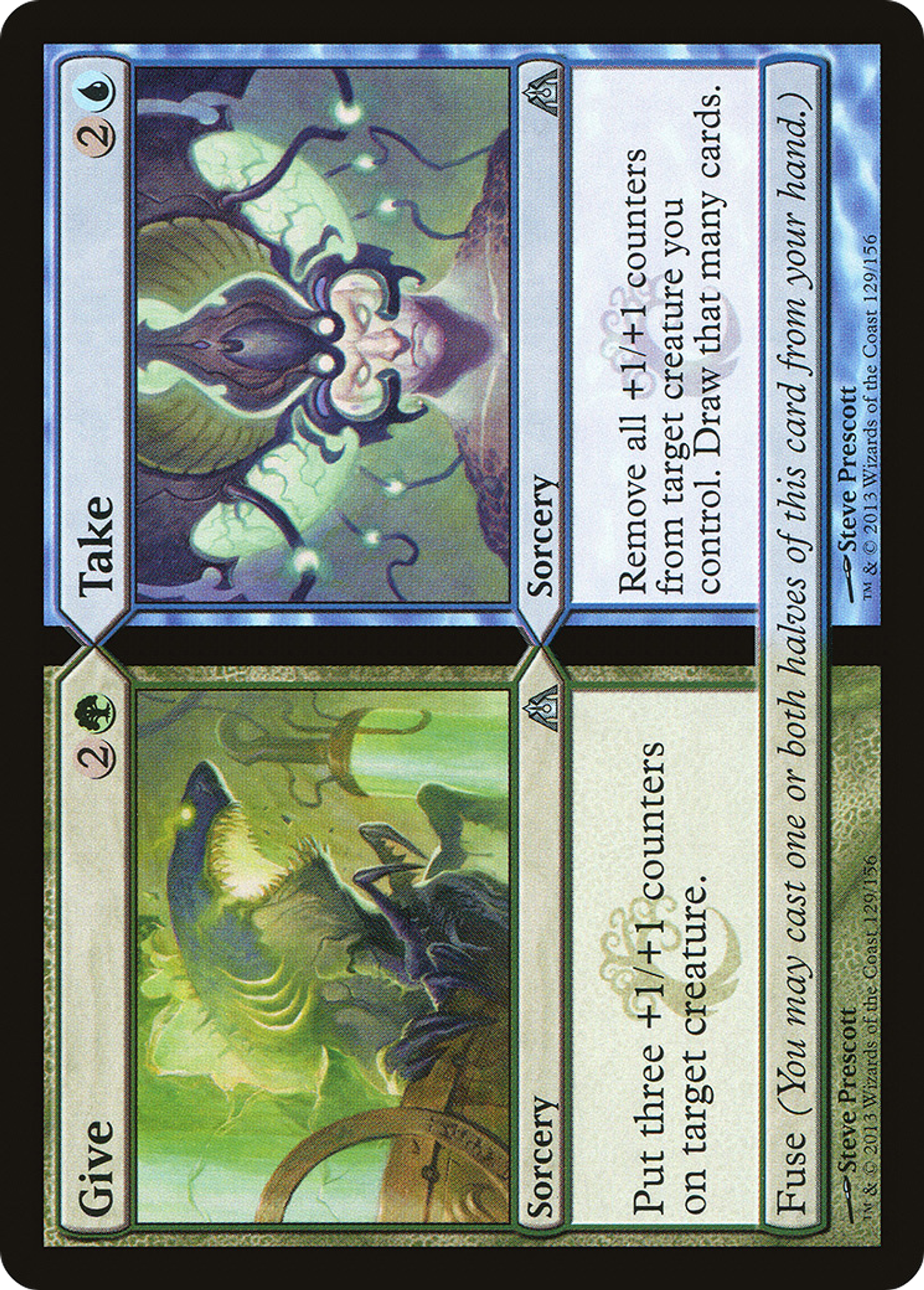 Give // Take — Dragon's Maze — Magic: The Gathering