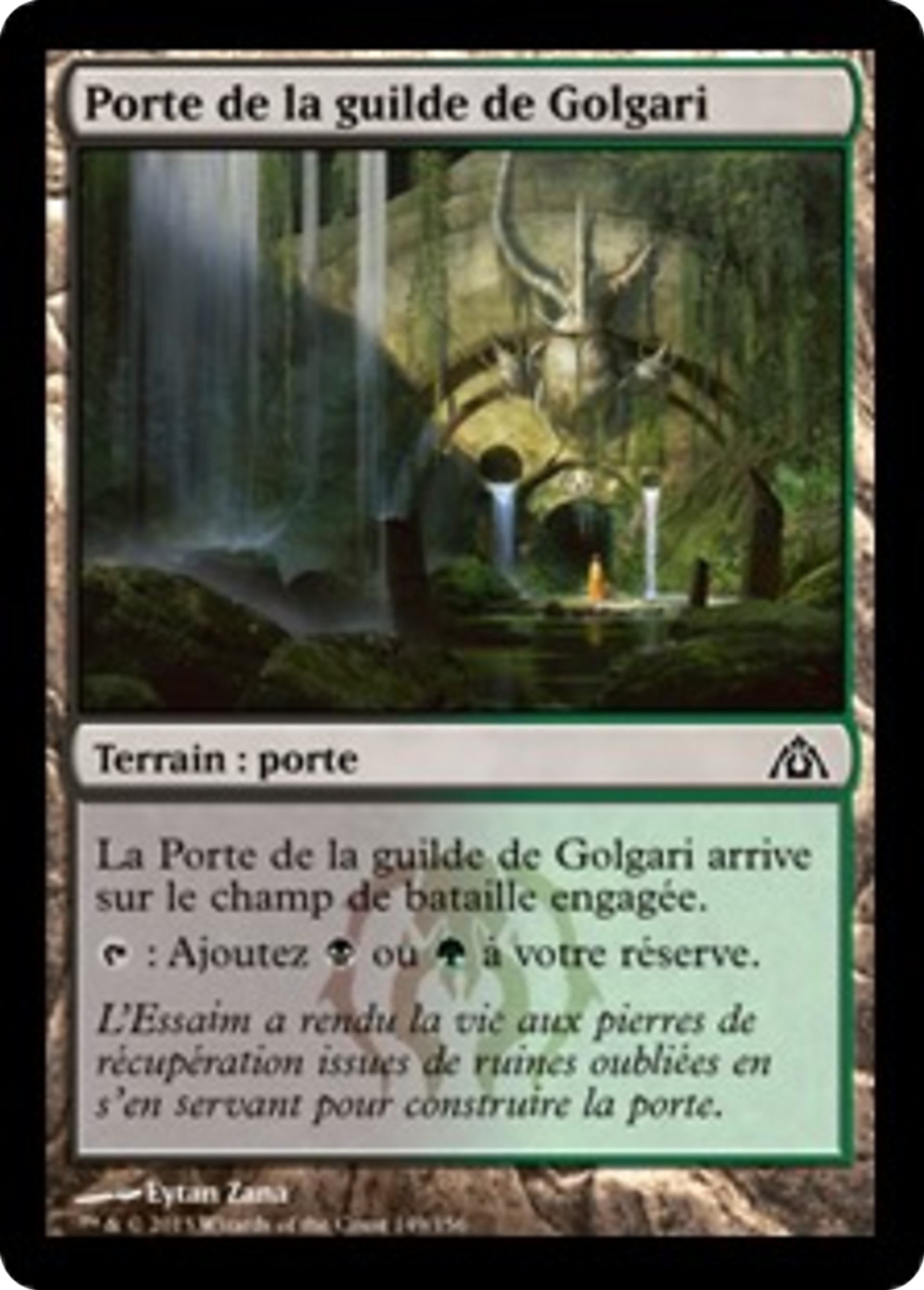 Porte de la guilde de Golgari — Dragon's Maze — Magic: The Gathering