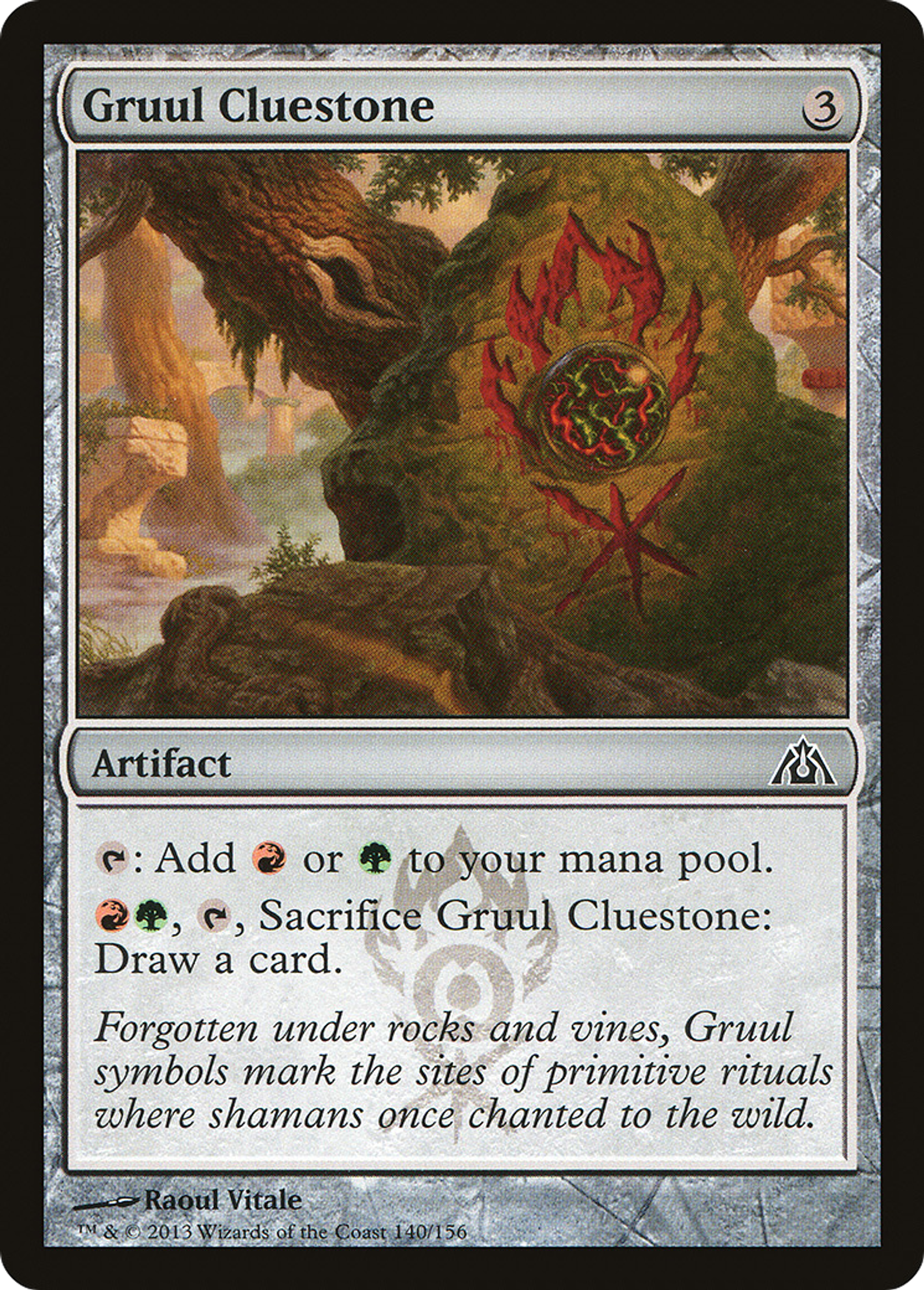 Gruul Cluestone — Dragon's Maze — Magic: The Gathering