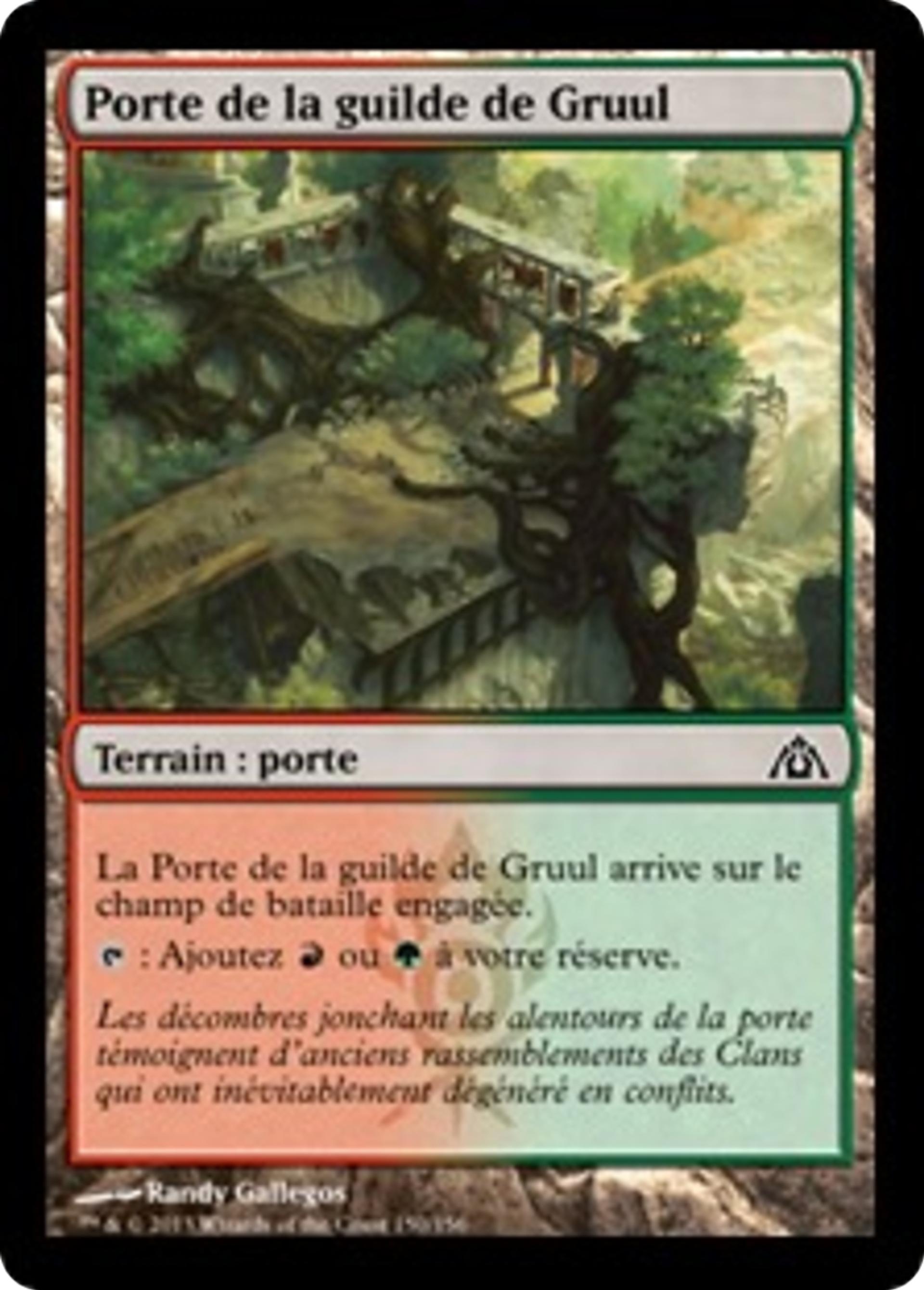 Porte de la guilde de Gruul — Dragon's Maze — Magic: The Gathering
