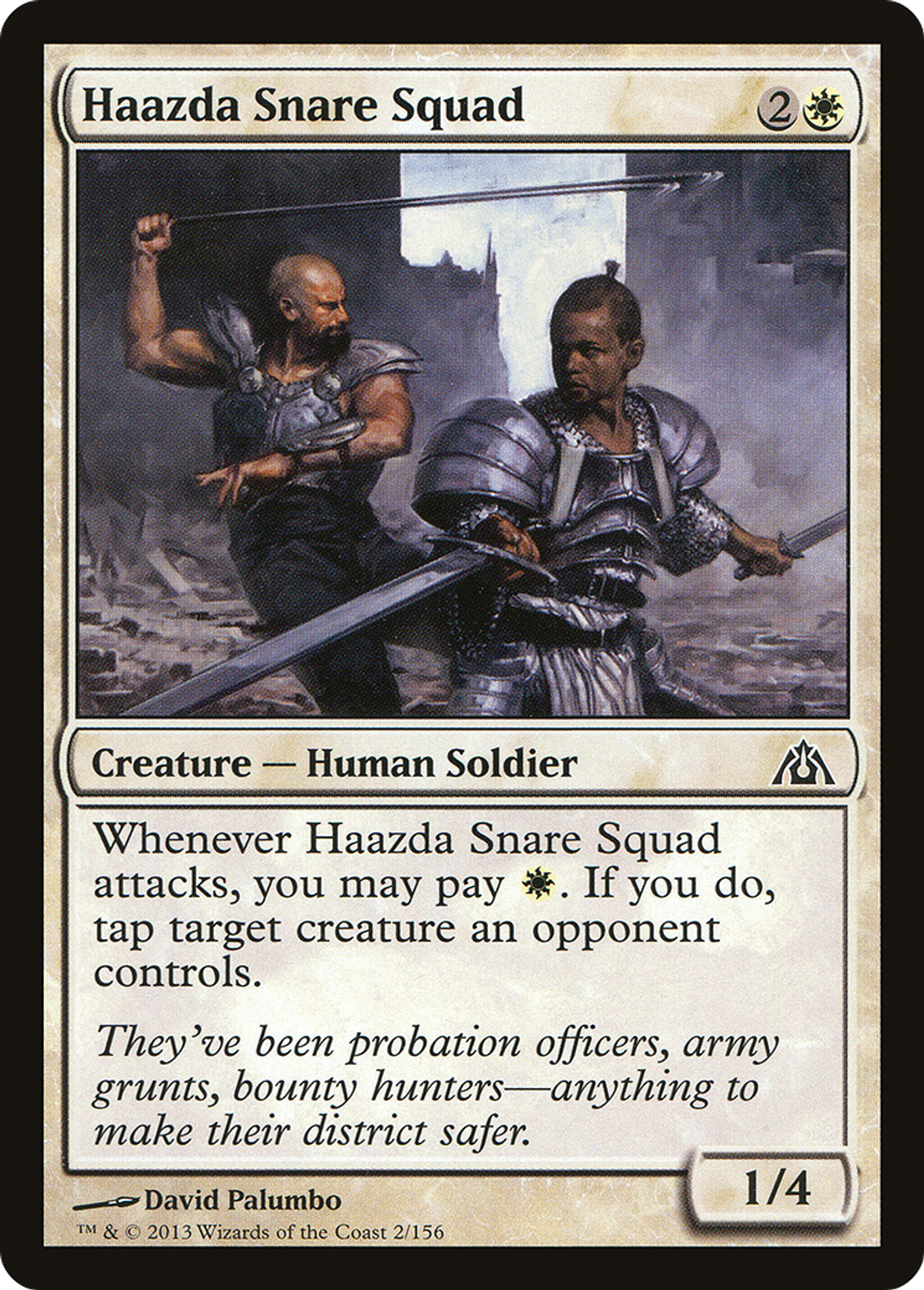 Haazda Snare Squad — Dragon's Maze — Magic: The Gathering