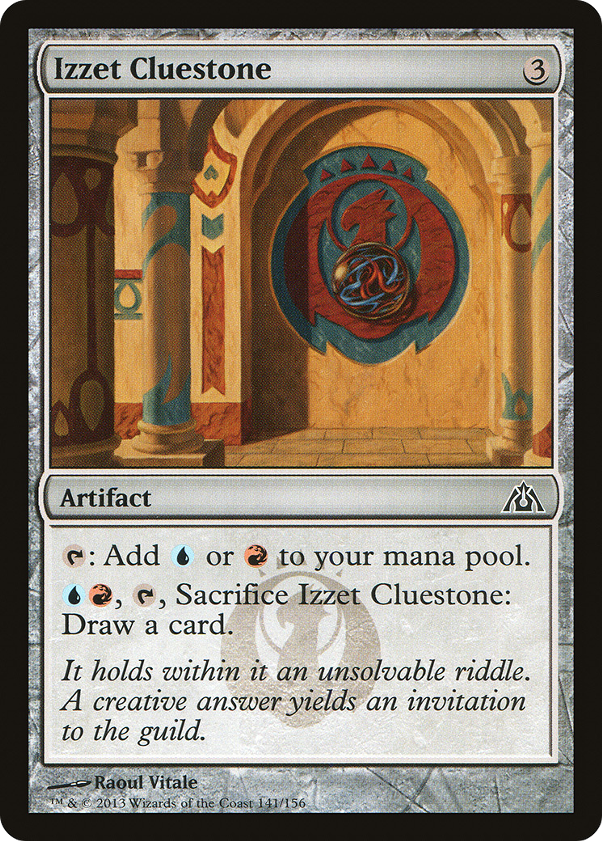 Izzet Cluestone — Dragon's Maze — Magic: The Gathering