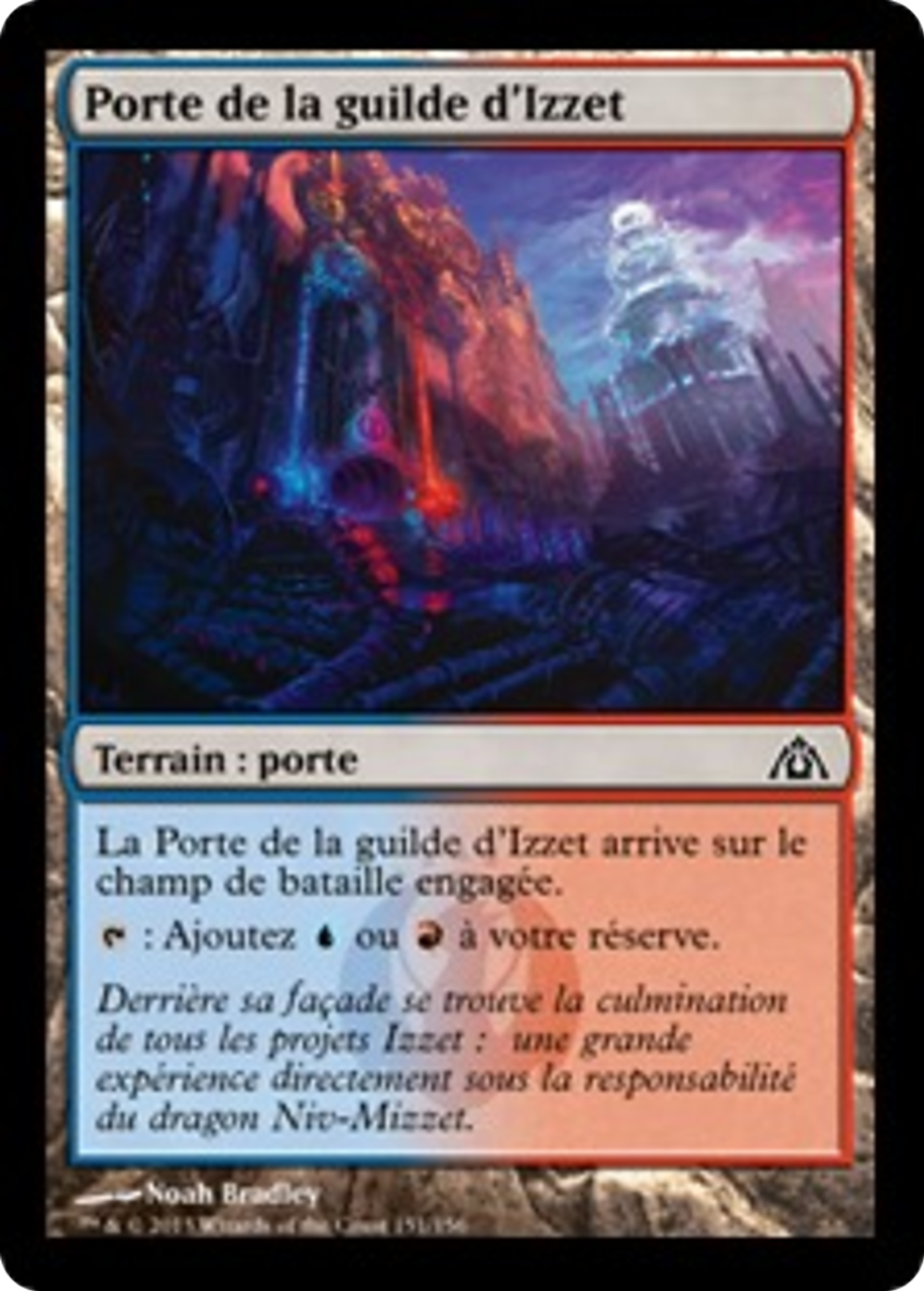 Porte de la guilde d'Izzet — Dragon's Maze — Magic: The Gathering