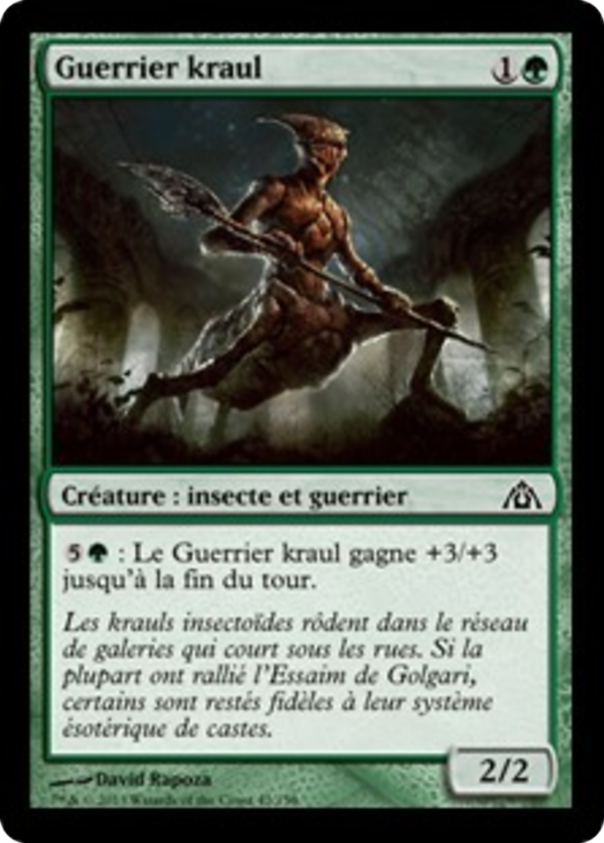 Guerrier kraul — Dragon's Maze — Magic: The Gathering