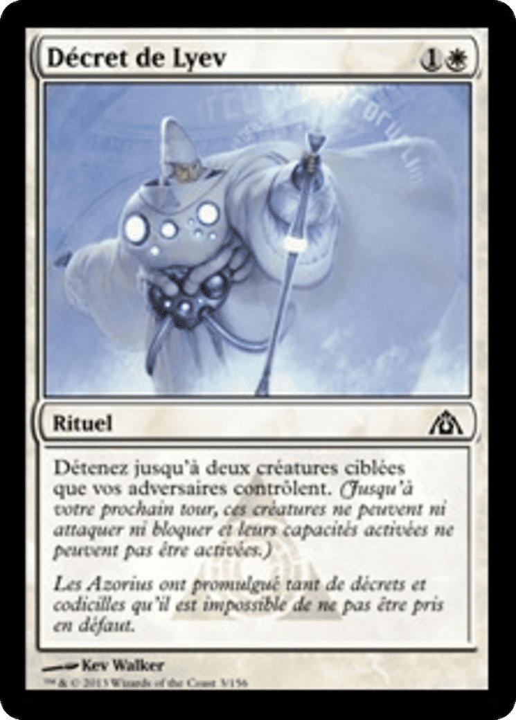 Décret de Lyev — Dragon's Maze — Magic: The Gathering