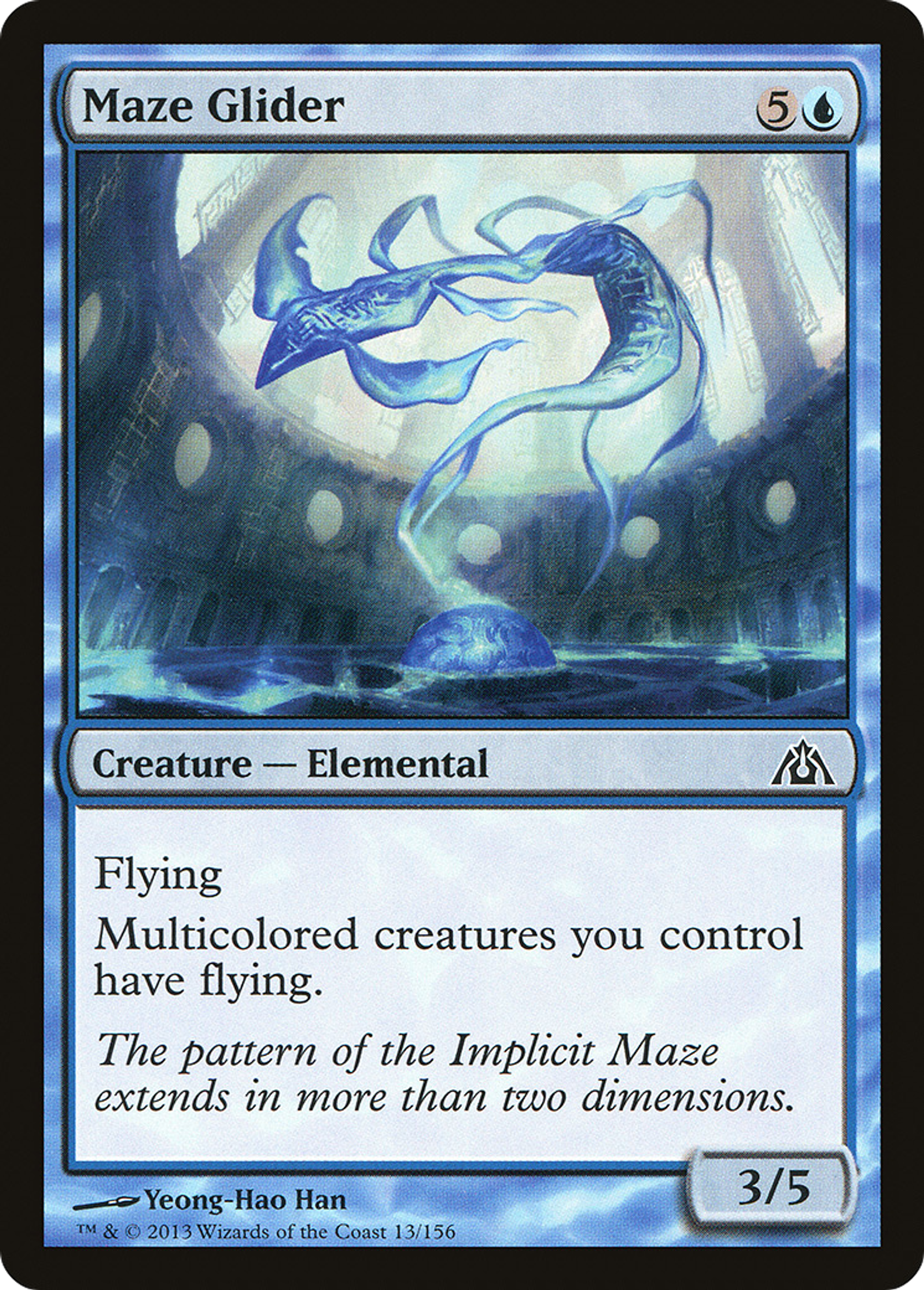 Maze Glider — Dragon's Maze — Magic: The Gathering