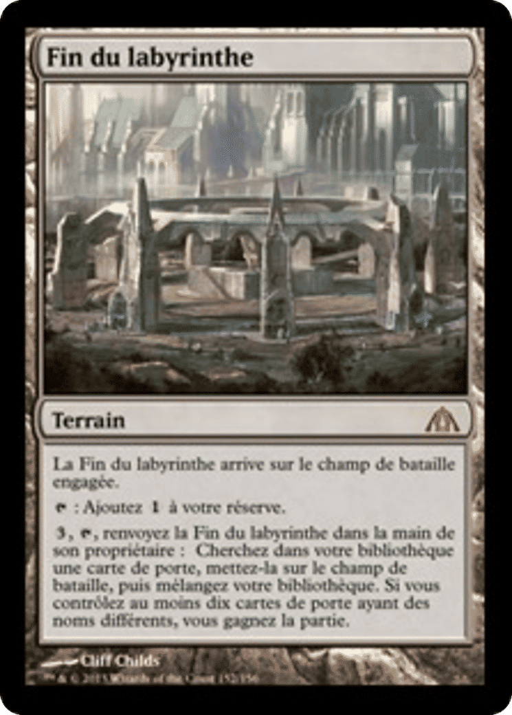 Fin du labyrinthe — Dragon's Maze — Magic: The Gathering