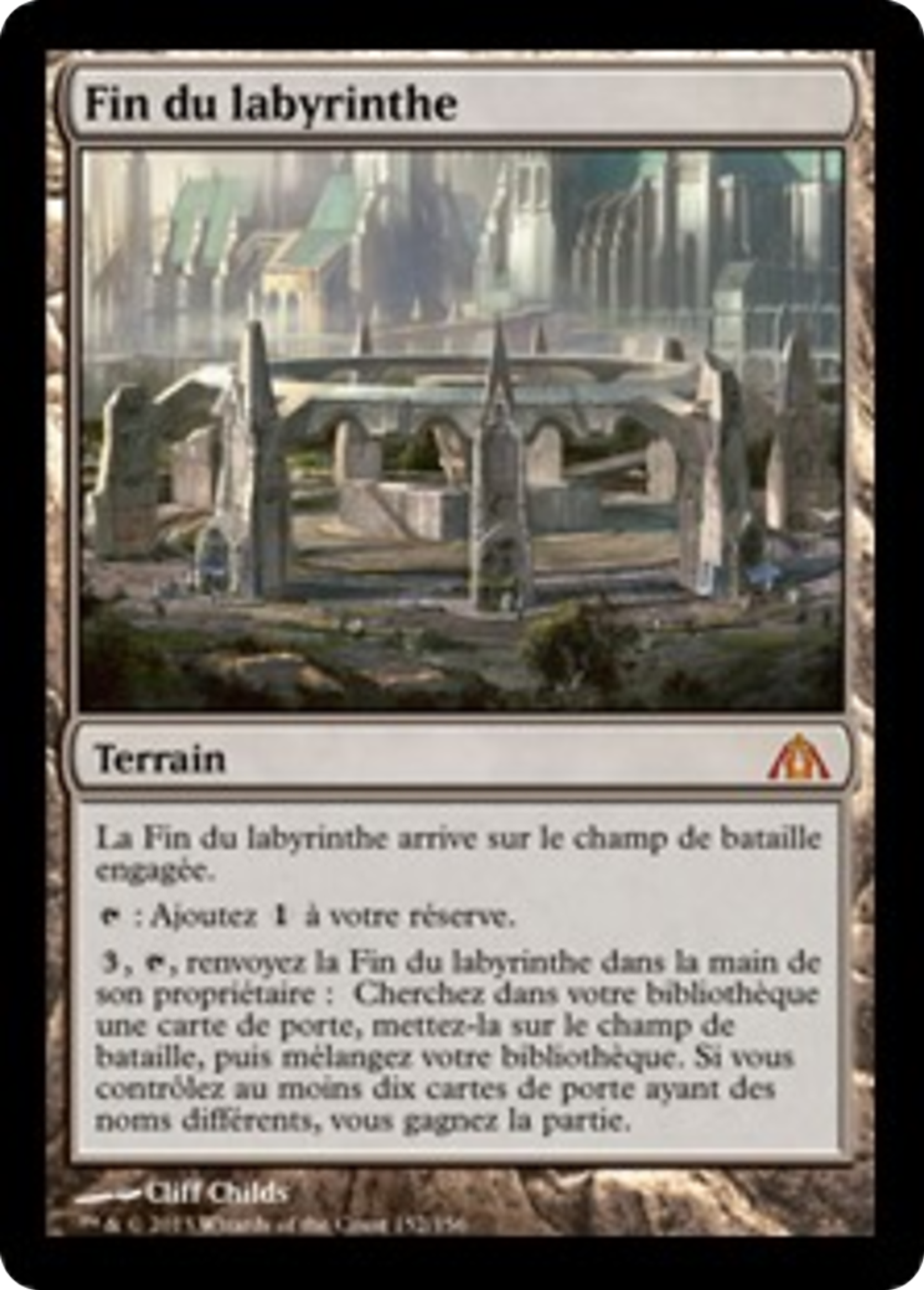 Fin du labyrinthe — Dragon's Maze — Magic: The Gathering
