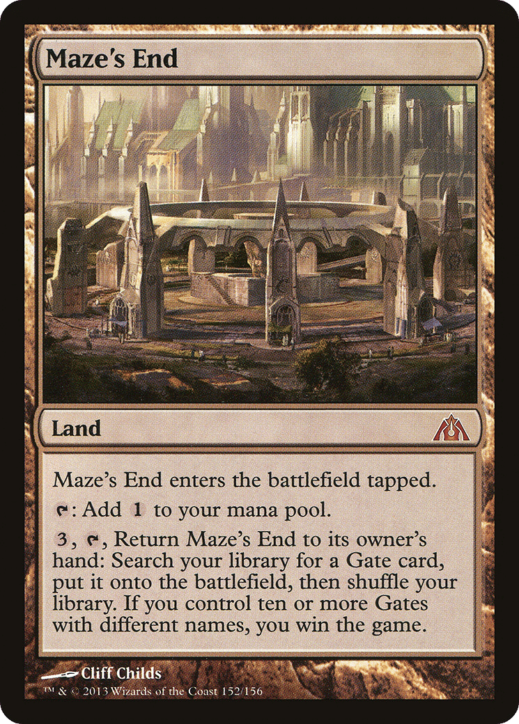 Maze's End — Dragon's Maze — Magic: The Gathering