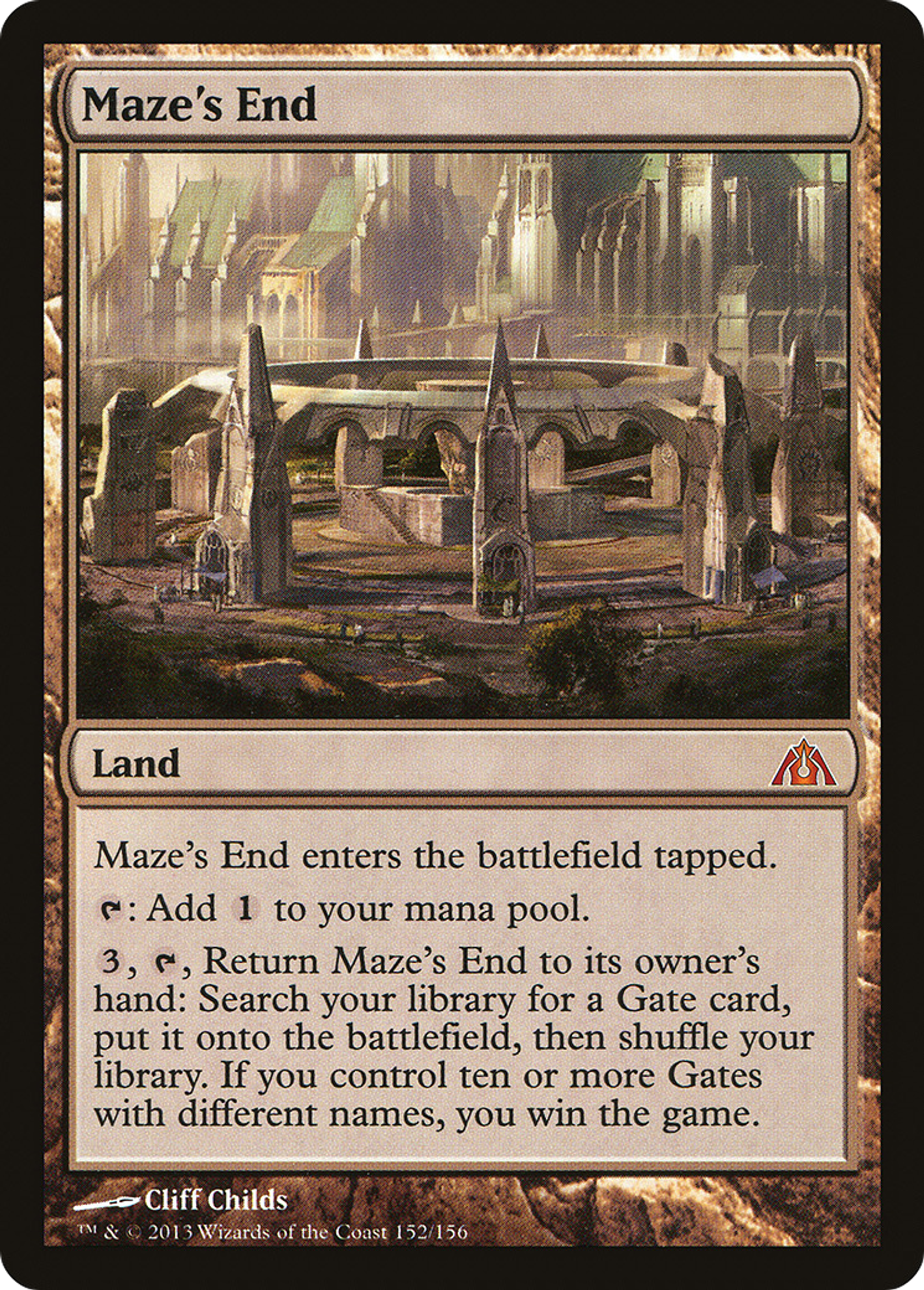 Maze's End — Dragon's Maze — Magic: The Gathering