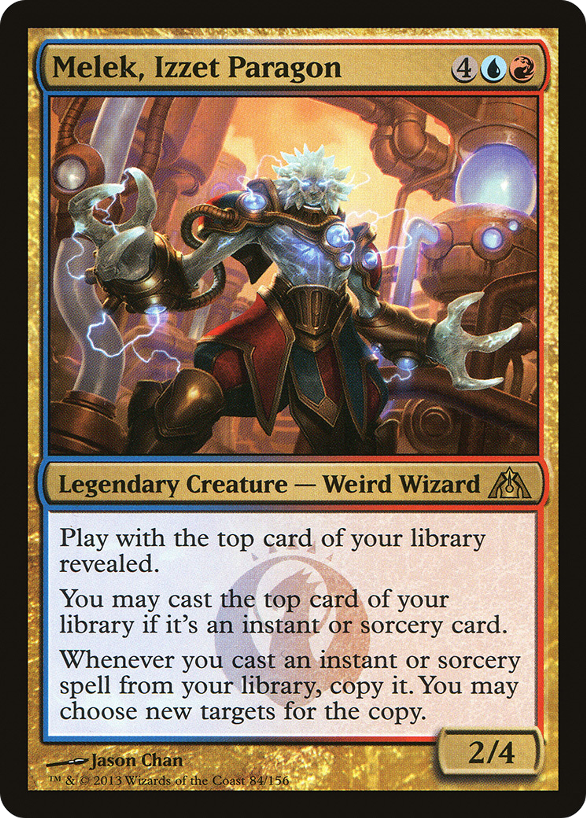 Melek, Izzet Paragon — Dragon's Maze — Magic: The Gathering