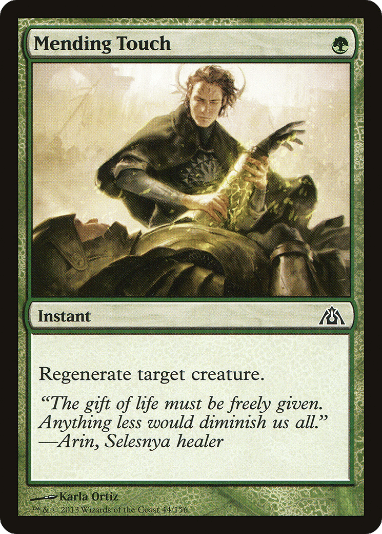 Mending Touch — Dragon's Maze — Magic: The Gathering