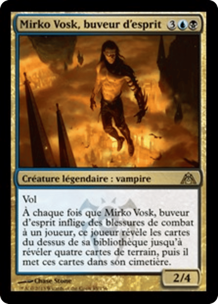 Mirko Vosk, buveur d'esprit — Dragon's Maze — Magic: The Gathering