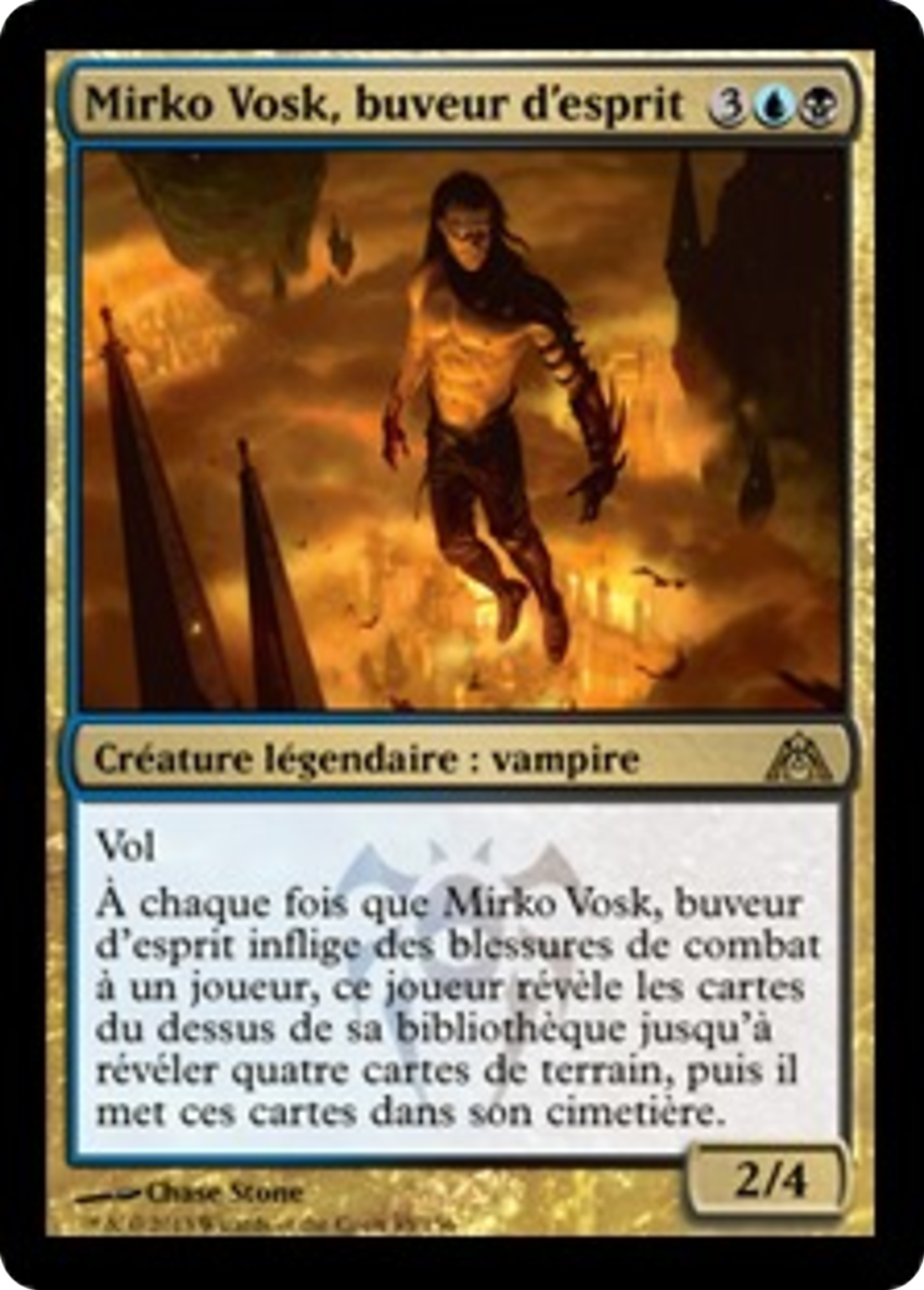 Mirko Vosk, buveur d'esprit — Dragon's Maze — Magic: The Gathering