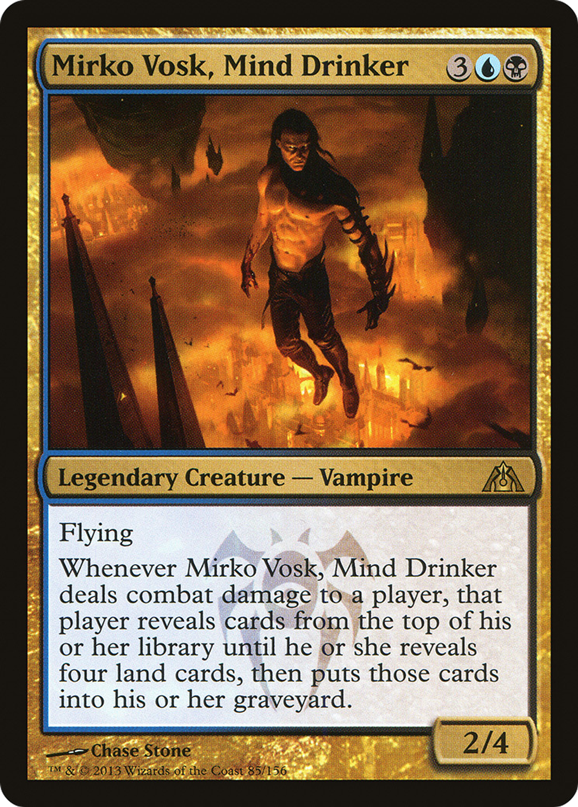 Mirko Vosk, Mind Drinker — Dragon's Maze — Magic: The Gathering