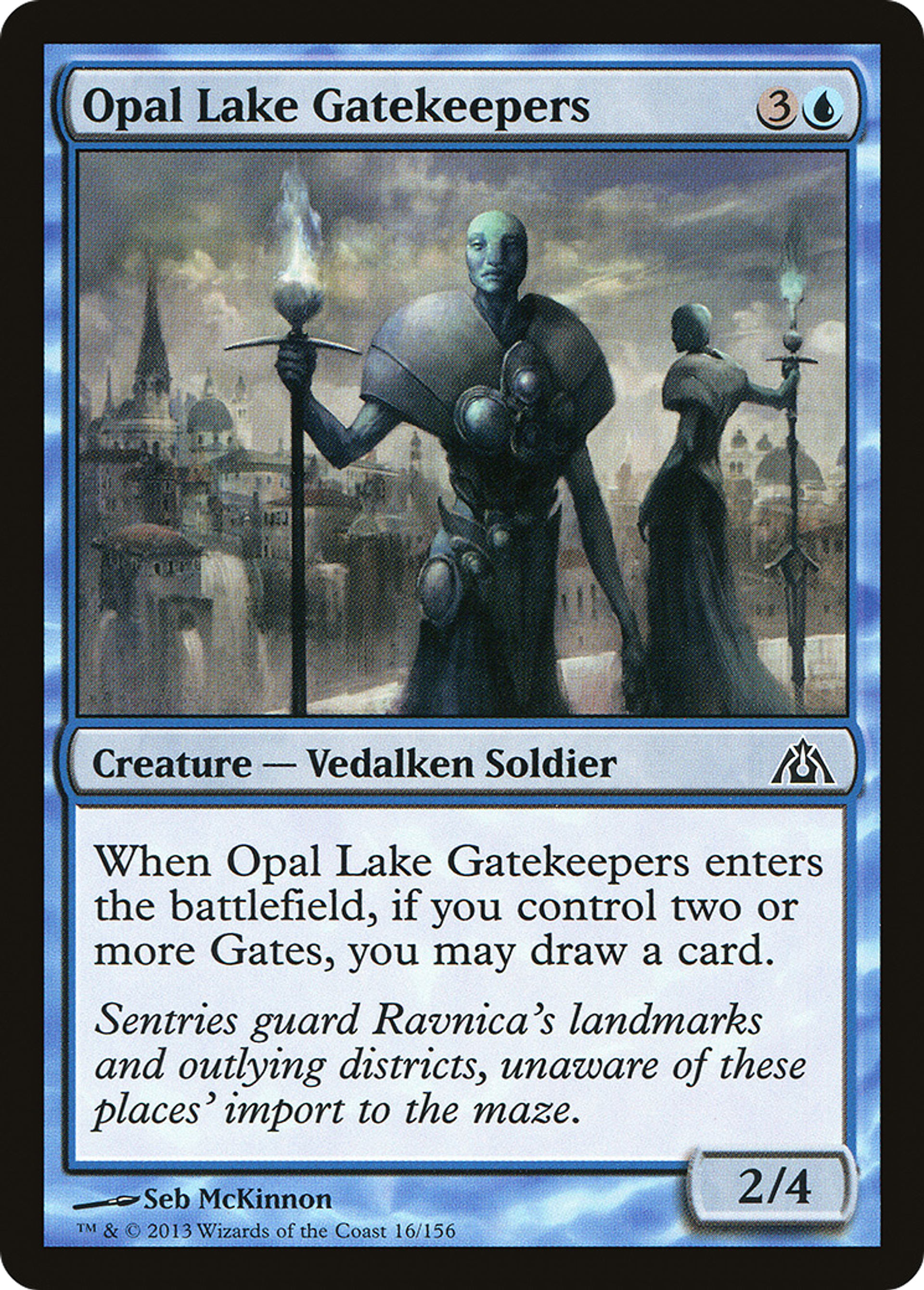 Opal Lake Gatekeepers — Dragon's Maze — Magic: The Gathering