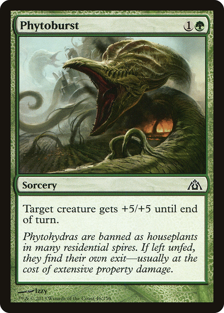 Phytoburst — Dragon's Maze — Magic: The Gathering