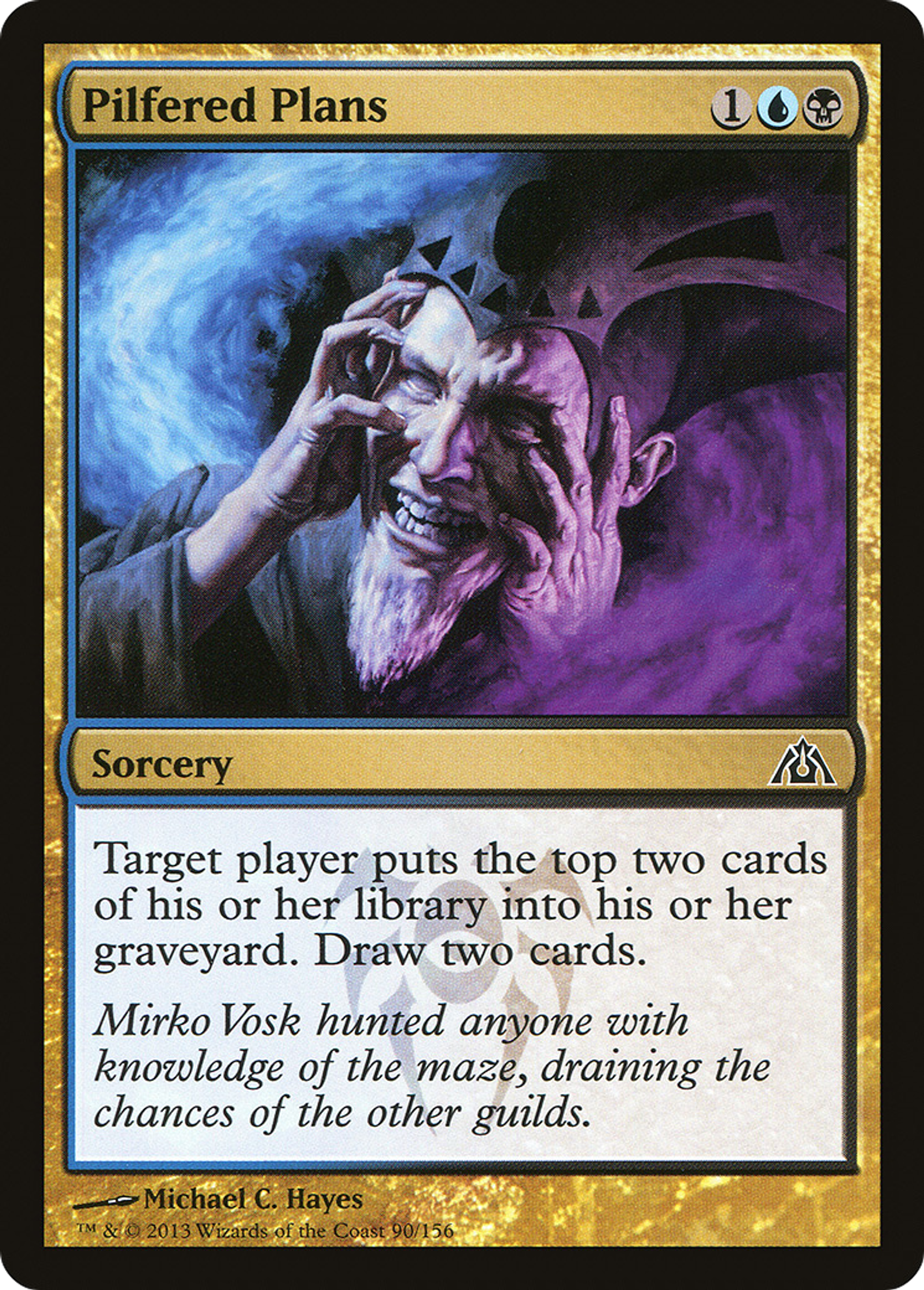 Pilfered Plans — Dragon's Maze — Magic: The Gathering