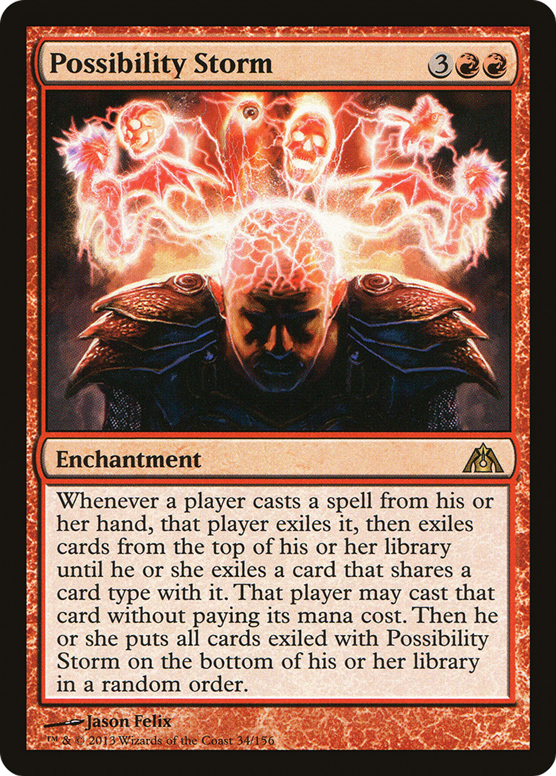 Orage de probabilités — Dragon's Maze — Magic: The Gathering