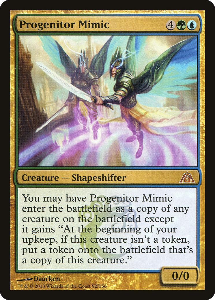 Progenitor Mimic — Dragon's Maze — Magic: The Gathering