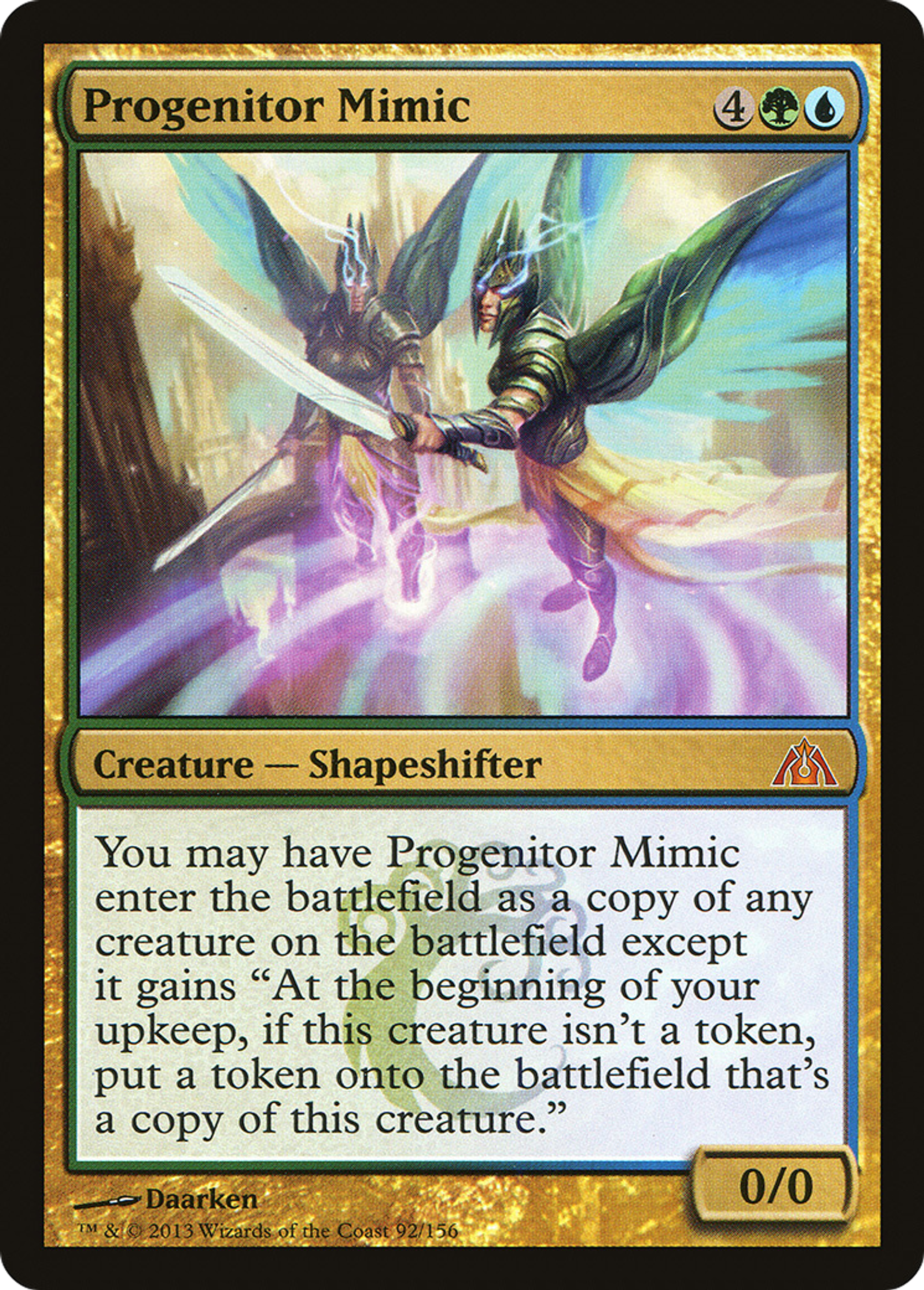 Progenitor Mimic — Dragon's Maze — Magic: The Gathering