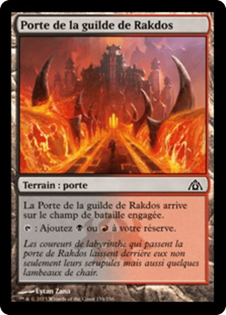 Porte de la guilde de Rakdos — Dragon's Maze — Magic: The Gathering