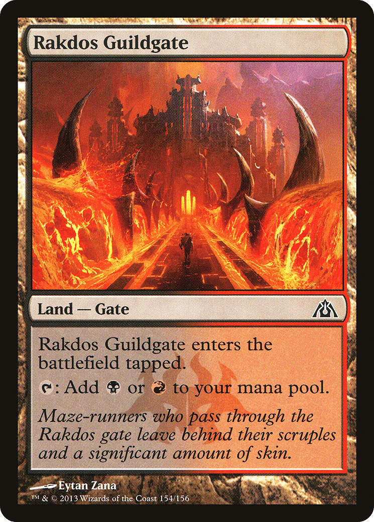 Rakdos Guildgate — Dragon's Maze — Magic: The Gathering