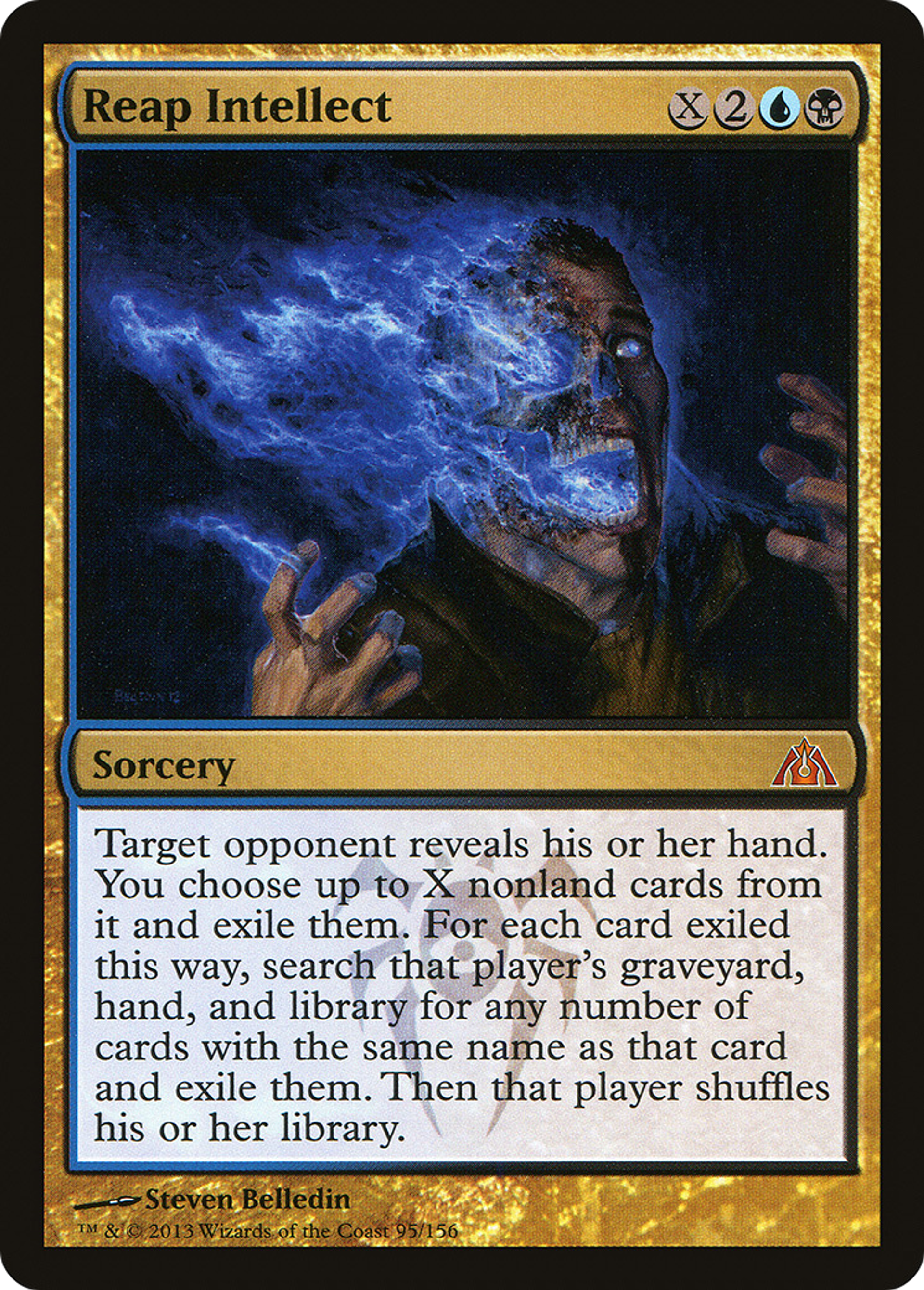 Reap Intellect — Dragon's Maze — Magic: The Gathering