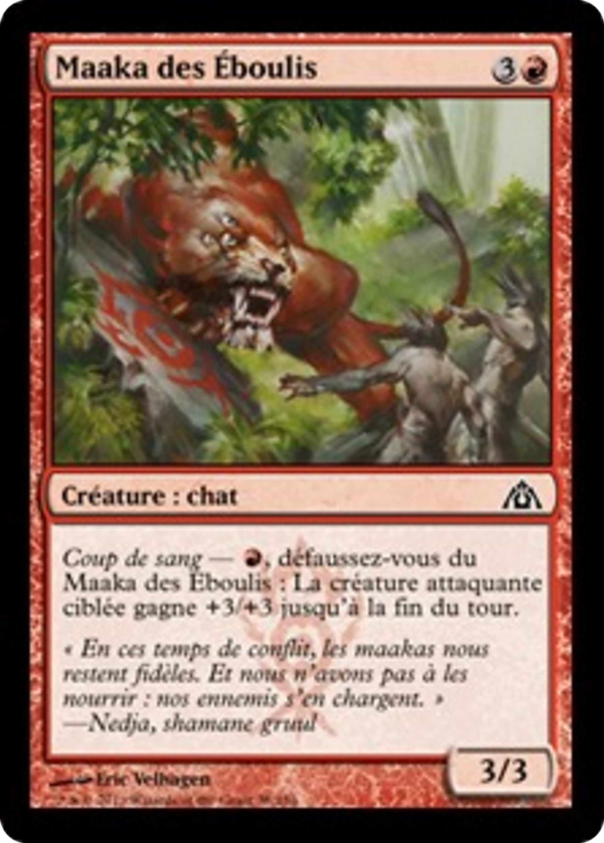 Maaka des Éboulis — Dragon's Maze — Magic: The Gathering