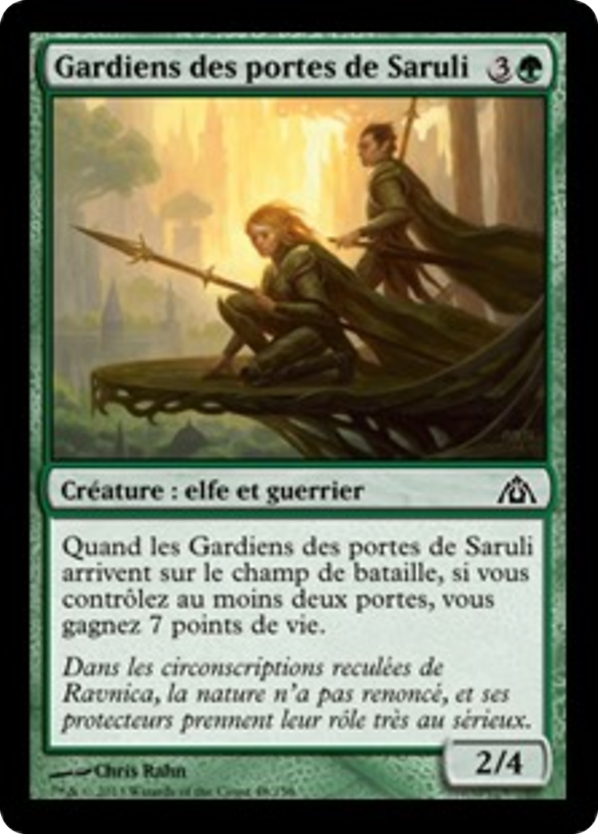 Gardiens des portes de Saruli — Dragon's Maze — Magic: The Gathering