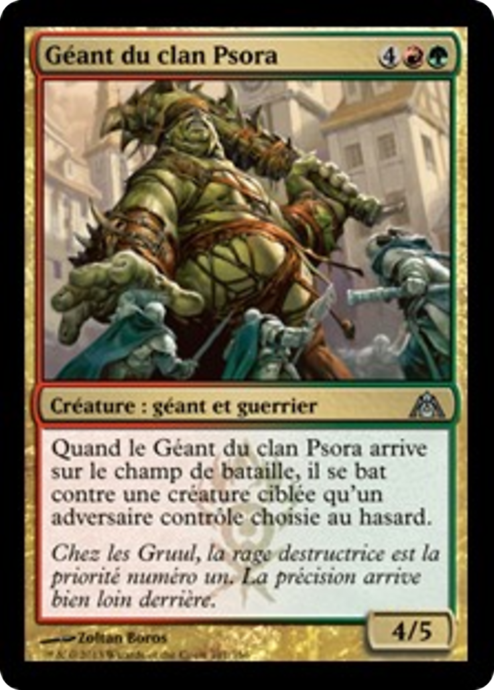 Géant du clan Psora — Dragon's Maze — Magic: The Gathering